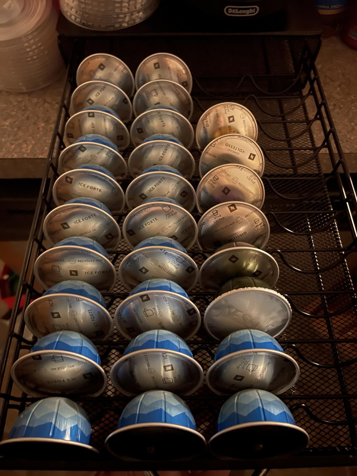 Nespresso Capsules Vertuo, Ice Forte, 30-Count Coffee Pods, Brews 7.8 oz. customer photo 1