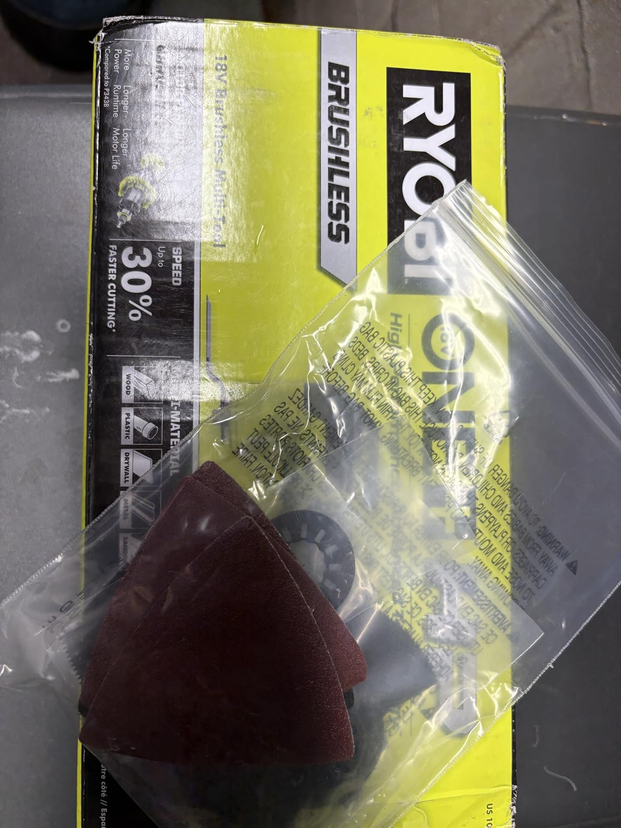 RYOBI PBLMT50B ONE+ HP 18-Volt Brushless Cordless Multi-Tool (Tool Only) customer photo 2