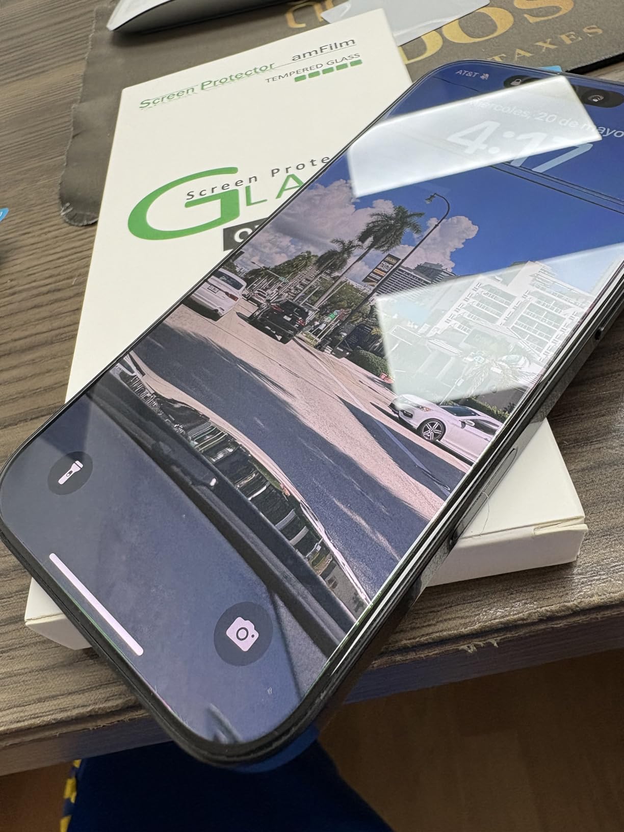 amFilm Tempered Glass Screen Protector for iPhone 17e/16e/iPhone 14/iPhone 13/13 Pro 6.1