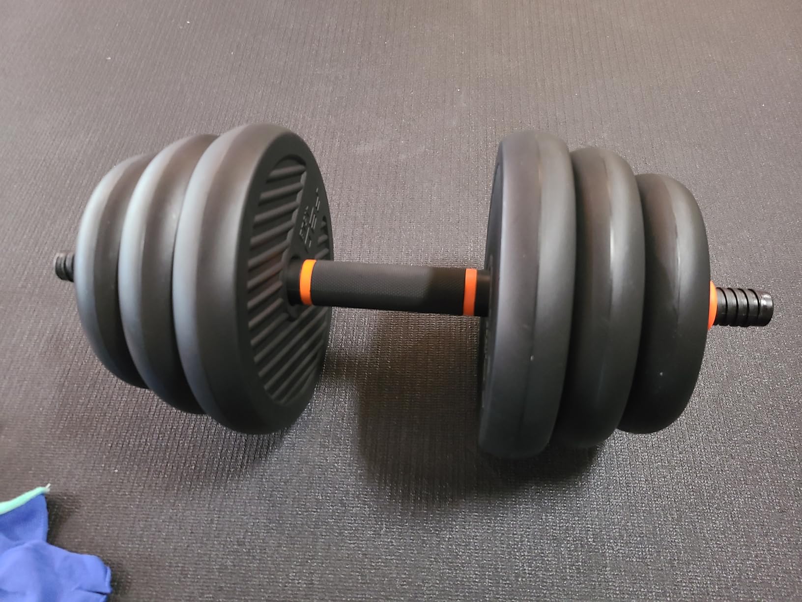 FEIERDUN DS2 Adjustable Dumbbells, 5-in-1 Free Weight Set with Connector customer photo 2