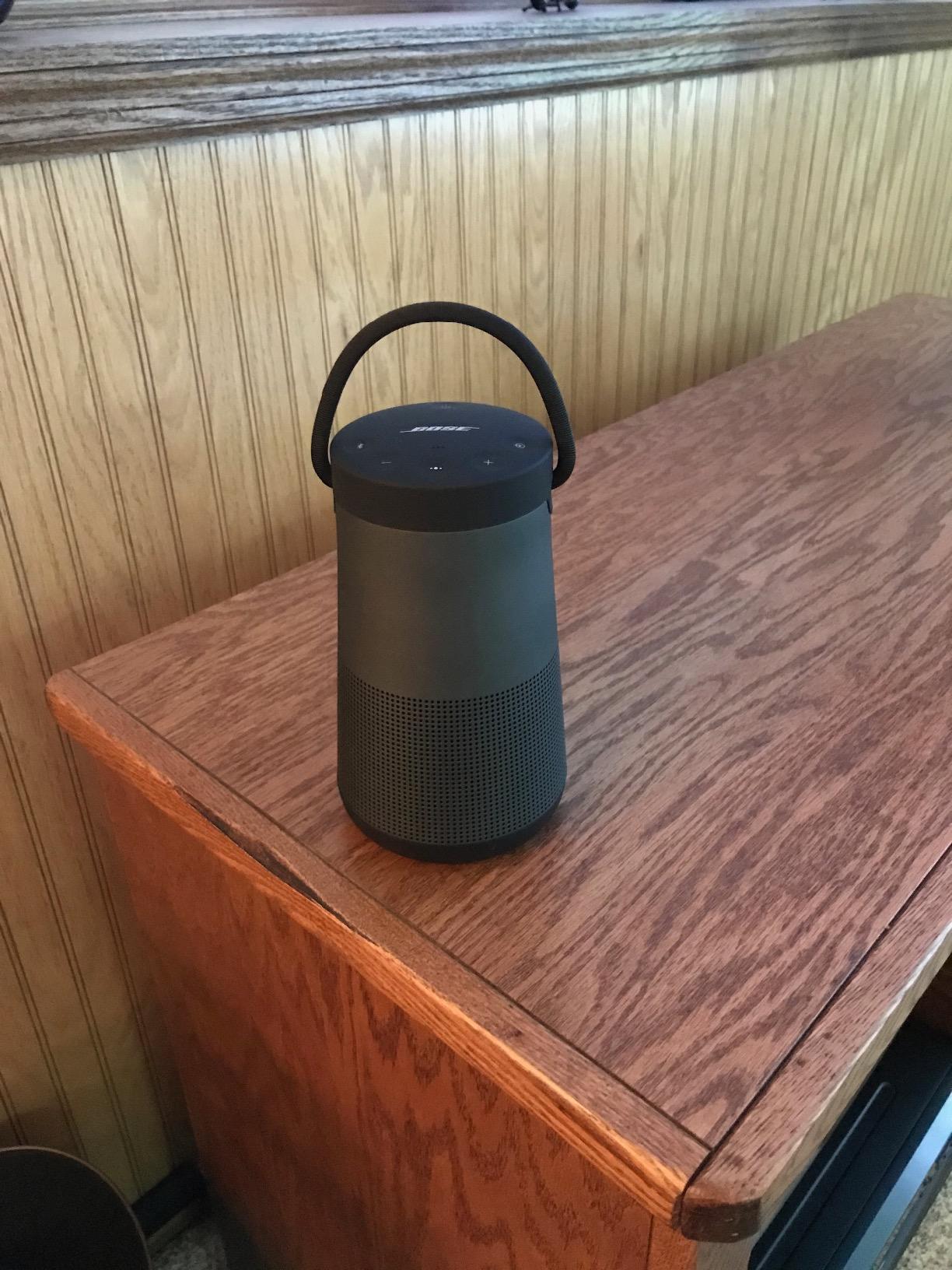 Bose SoundLink Revolve+ II Portable Bluetooth Speaker - Luxe Silver (Renewed) customer photo 2