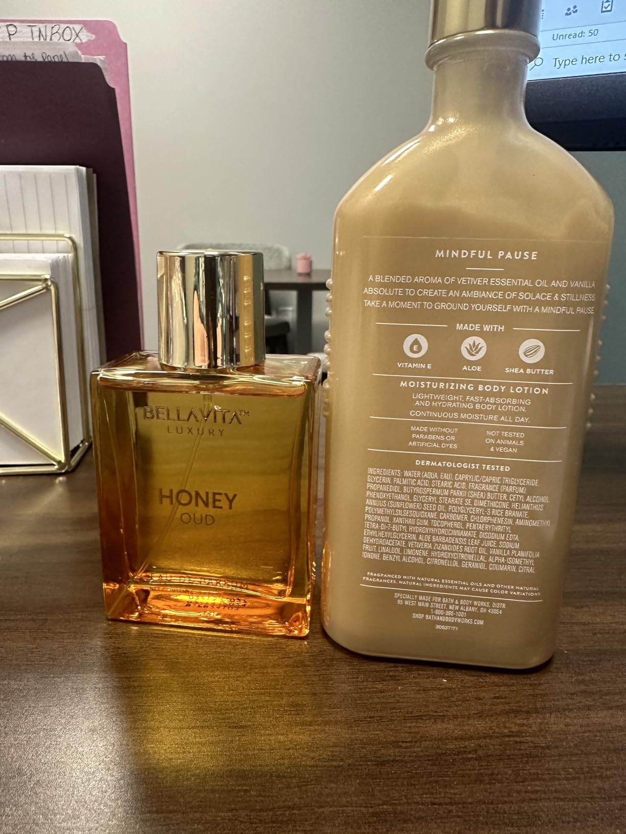 Bellavita Luxury Honey Oud Eau de Parfum | 100 ml (3.4 fl.oz.) | Perfume for Men and Women | Sweet Honey, Bergamot, Oud, and Amber Notes customer photo 1