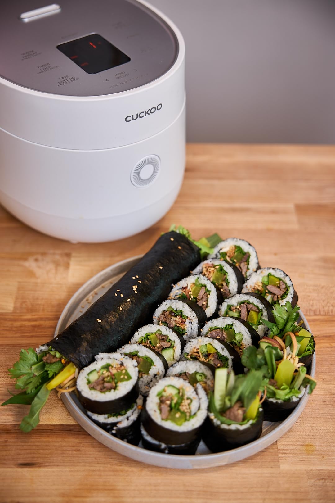 CUCKOO Micom Rice Cooker 6-Cup Uncooked / 12-Cup Cooked with Nonstick Inner Pot, Versatile Rice Maker with 9 Menu Options, Fuzzy Logic Technology, Auto Clean, Quick Rice Mode, Gray (CR-0675FG) customer photo 1