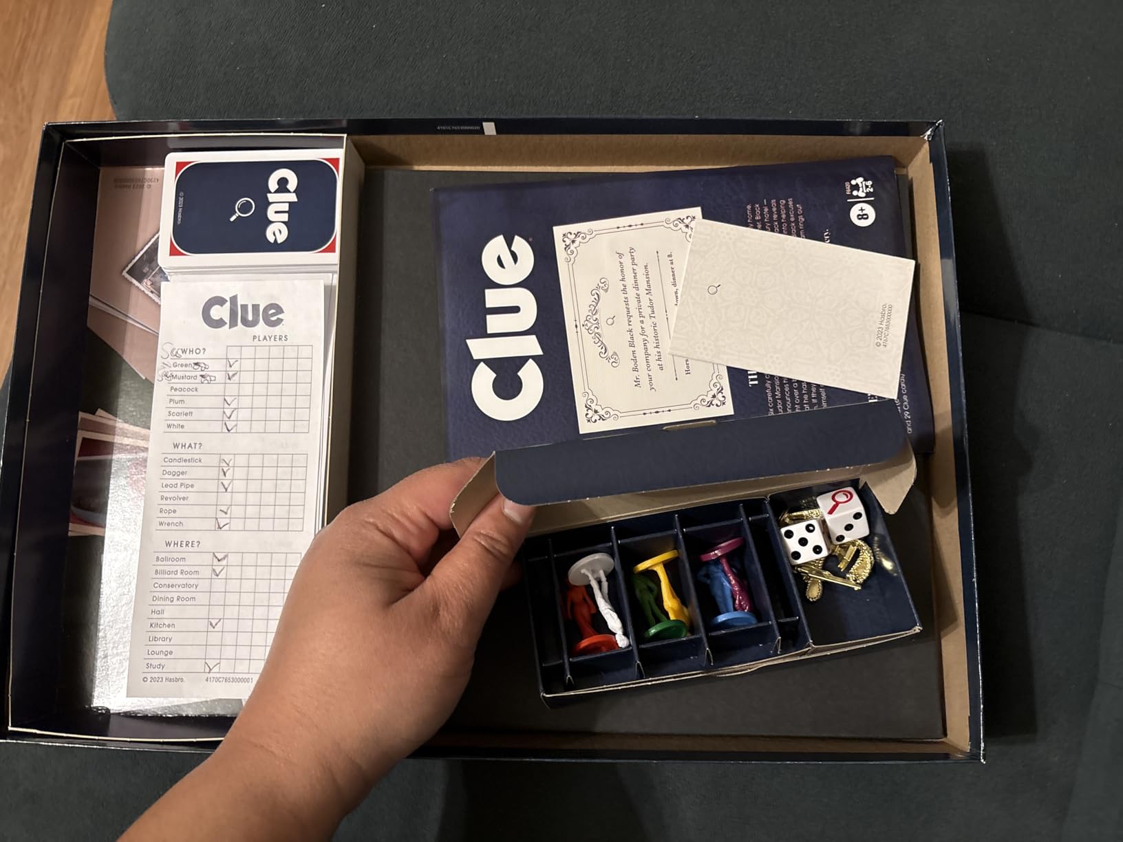 Clue Board Game for Ages 8 and Up, Reimagined Clue Game for 2-6 Players, Mystery, Detective, Family Games for Kids and Adults customer photo 2