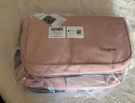 Taygeer Carry On Backpack, 35L Travel Backpack for Women Airline Approved, Cute Underseat Personal Item Travel Bag With Shoe Compartment, Casual Daypack Gifts for Friend Hiking Outdoor Weekend, Blue customer photo 2