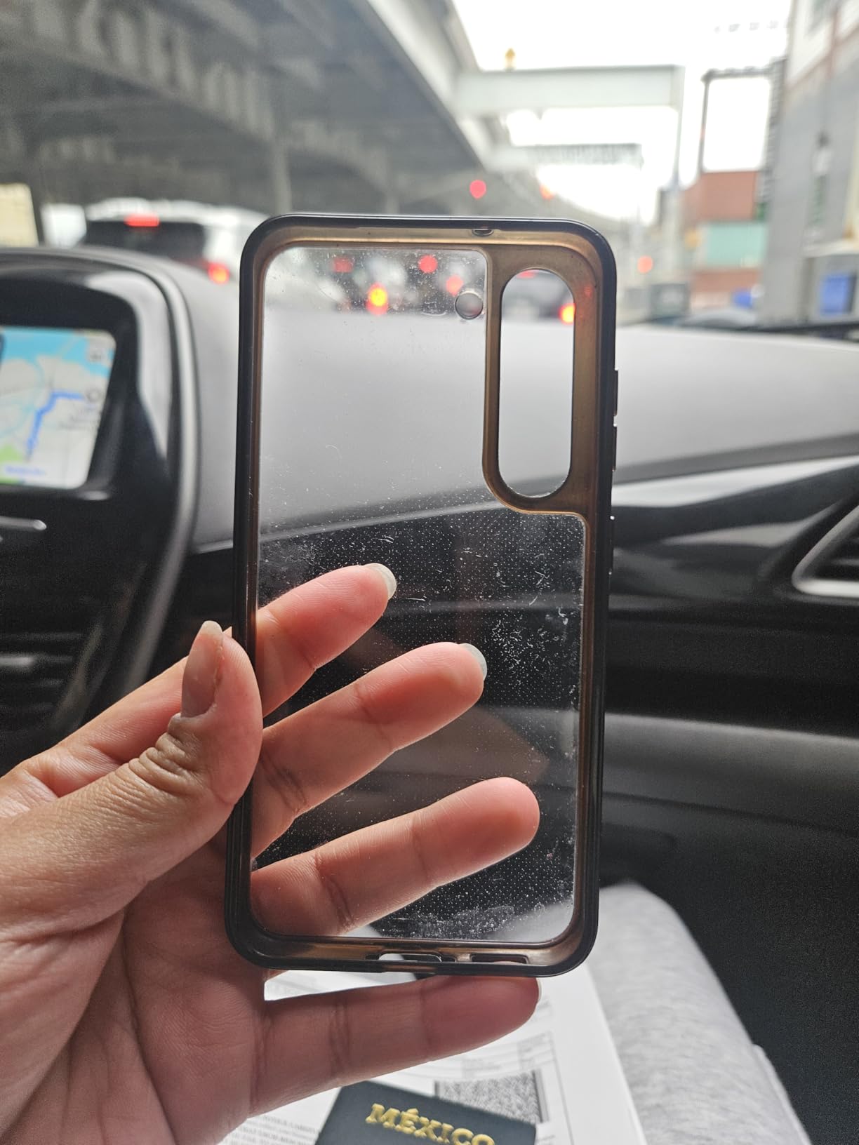 JETech Case for Samsung Galaxy S23 5G 6.1-Inch, Non-Yellowing Shockproof Bumper Protective Phone Cover, Anti-Scratch Hard PC Back (Clear) customer photo 1