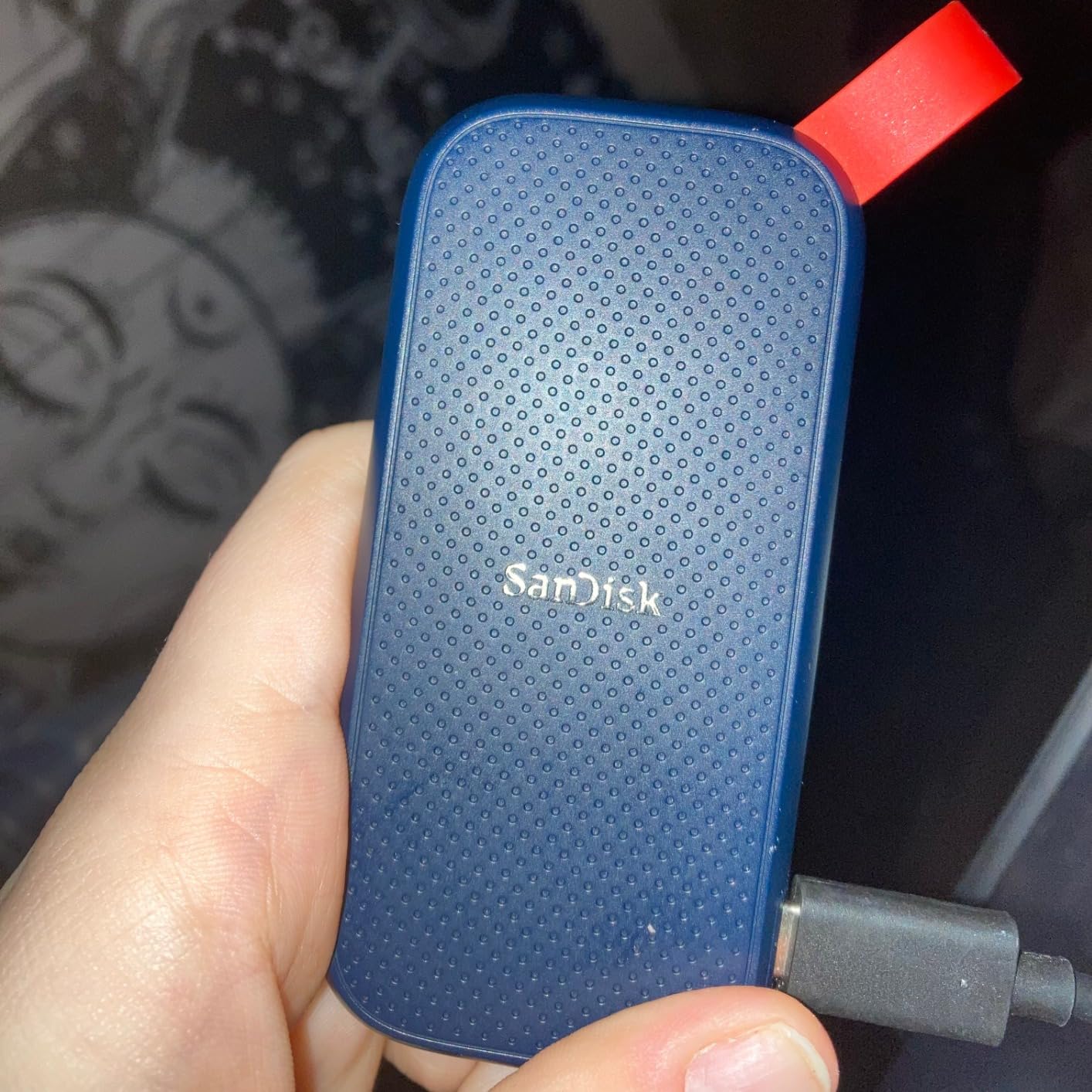 SANDISK 1TB Portable SSD - Up to 800MB/s, USB-C, USB 3.2 Gen 2, Updated Firmware - SDSSDE30-1T00-G26 customer photo 1
