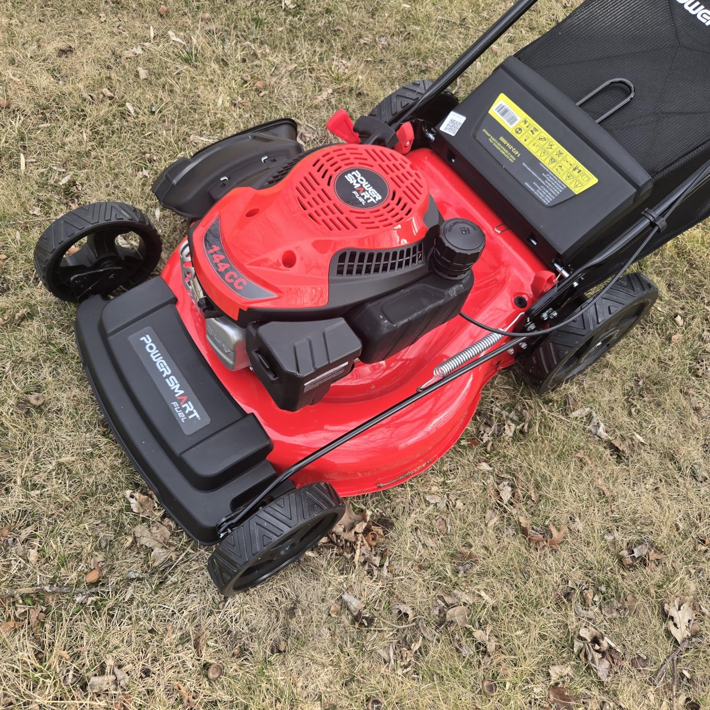 PowerSmart EasyGlide 21-Inch Gas Lawn Mower, 144cc 4-Stroke OHV Engine, Push Walk-Behind, 3-in-1 Mulch/Bag/Side Discharge, Steel Deck, 6 Height Adjustment customer photo 1