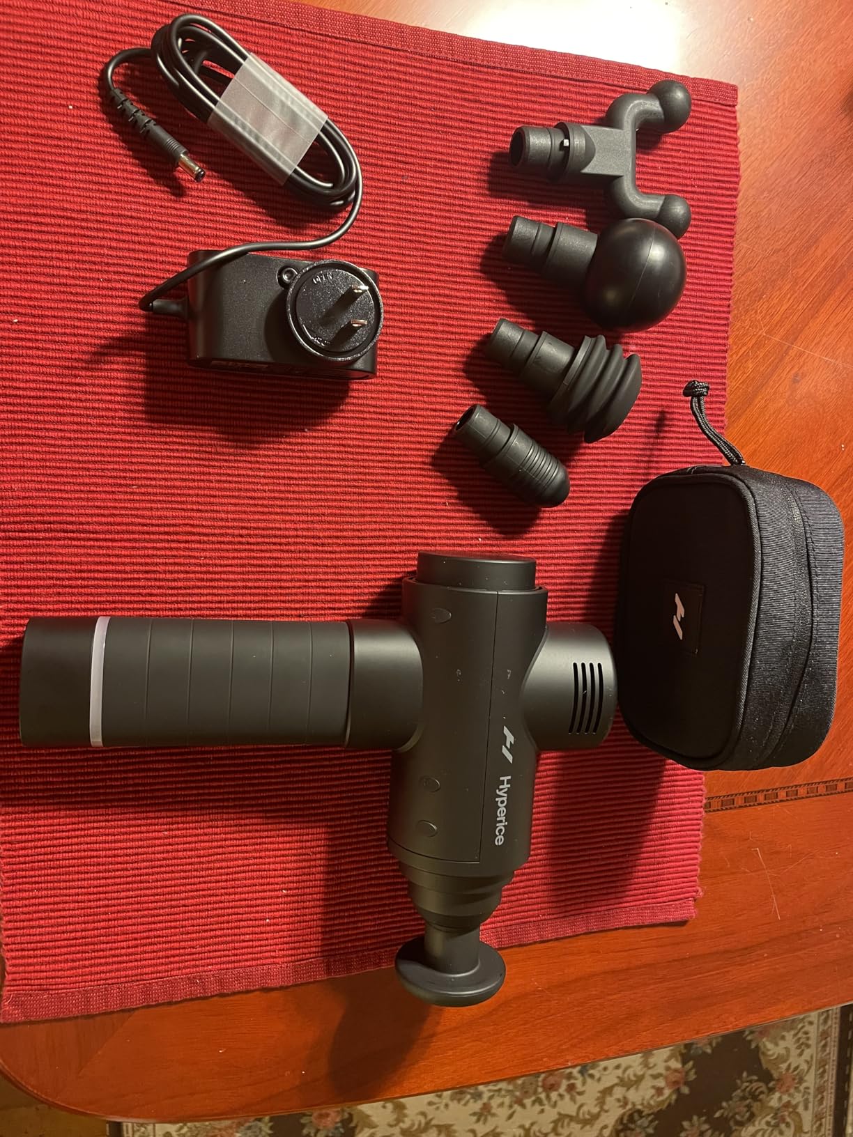 Hypervolt 2 Black - Featuring Quiet Glide Technology - Handheld Percussion Massage Gun | 3 Speeds, 5 Interchangeable Heads | Helps Relieve Sore Muscles and Stiffness customer photo 2