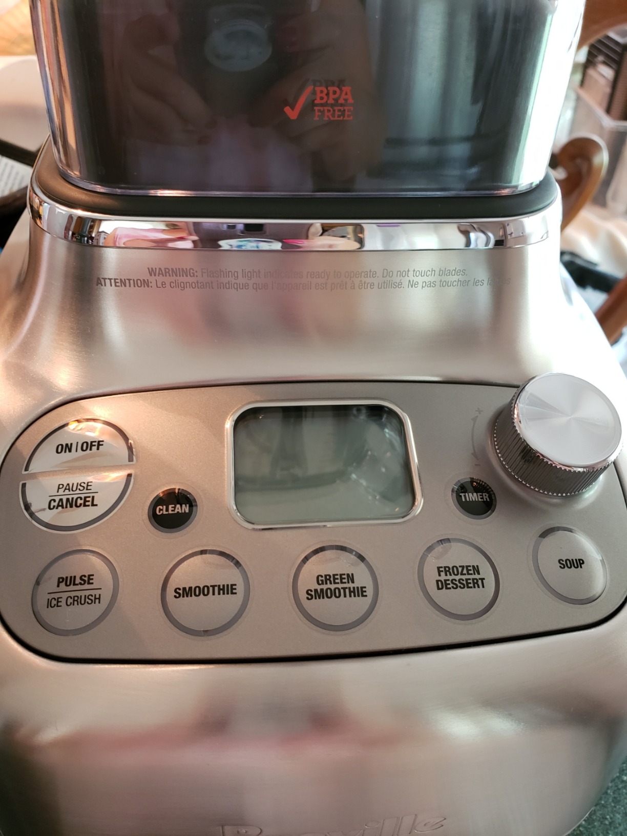 Breville BBL920RCH Super Q Home Blender, Royal Champagne customer photo 2