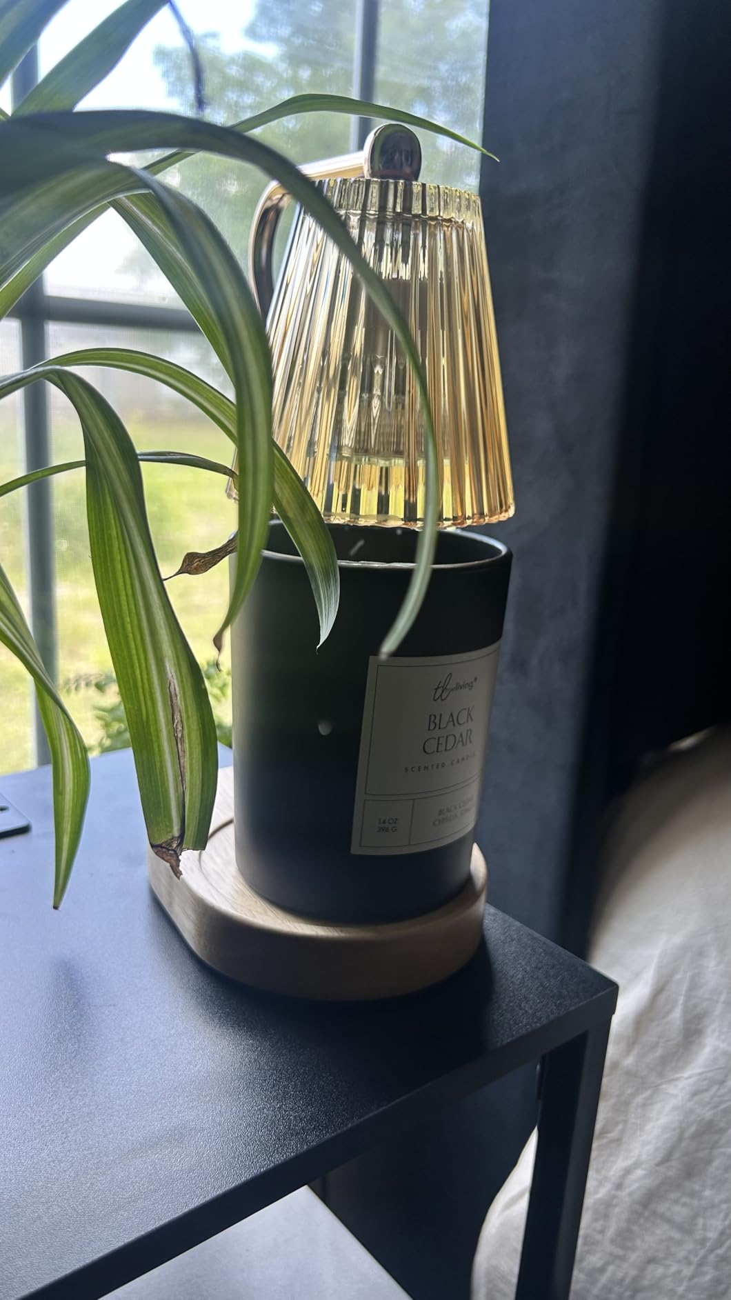 seenlast Candle Warmer Lamp with Timer Dimmer Adjustable Height for New Home Bedroom, Vintage Home Decor for Scented Jar customer photo 1