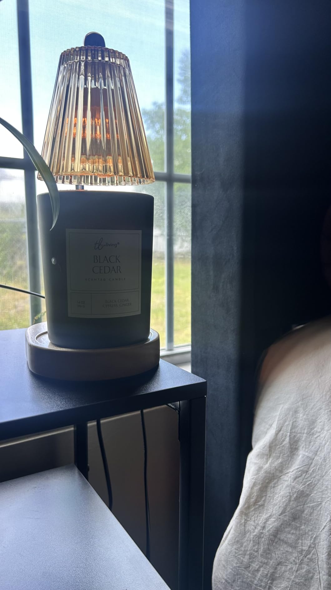 seenlast Candle Warmer Lamp with Timer Dimmer Adjustable Height for New Home Bedroom, Vintage Home Decor for Scented Jar customer photo 2