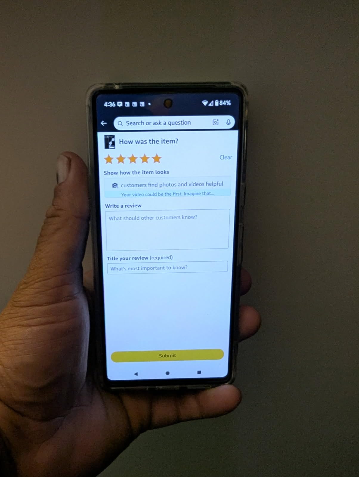 Pixel 7 128GB 5G Smartphone - Unlocked for All Carriers - US Version - Obsidian customer photo 1
