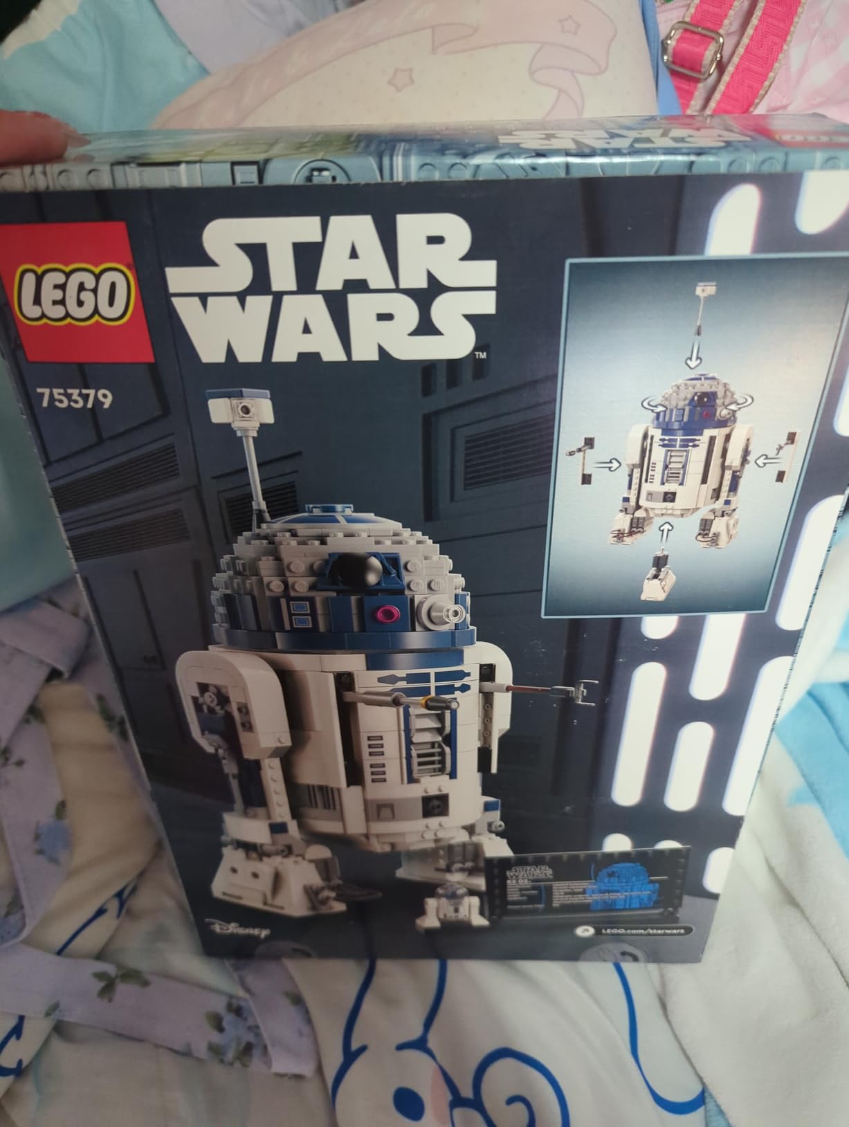 LEGO Star Wars R2-D2 Building Toy Set with 25th Anniversary Darth Malak Minifigure (75379) customer photo 1