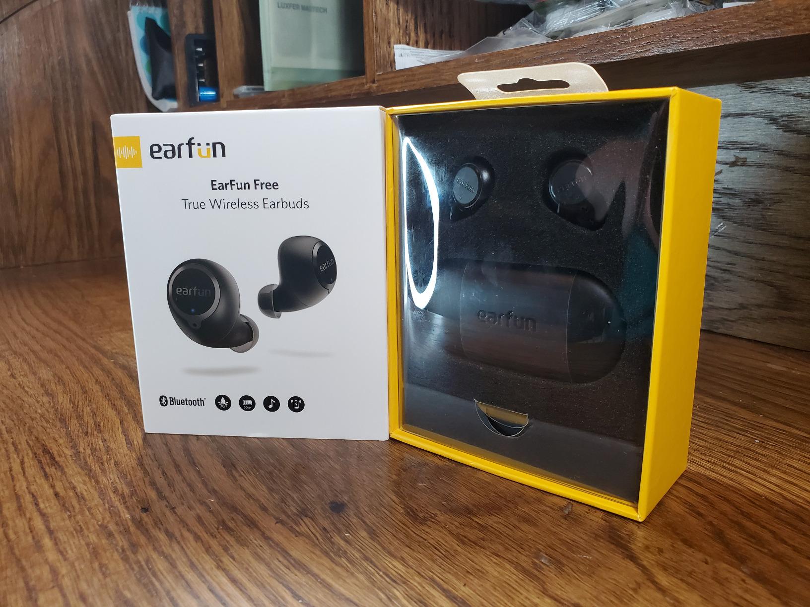 EarFun Free 2S Wireless Earbuds, [Upgraded Version] Bluetooth Earbuds with Deep Bass, 4 Mics for Clear Call, Customizable EQ App, IPX7 Waterproof in-Ear Headphones, 30H Playtime, Wireless Charging customer photo 1