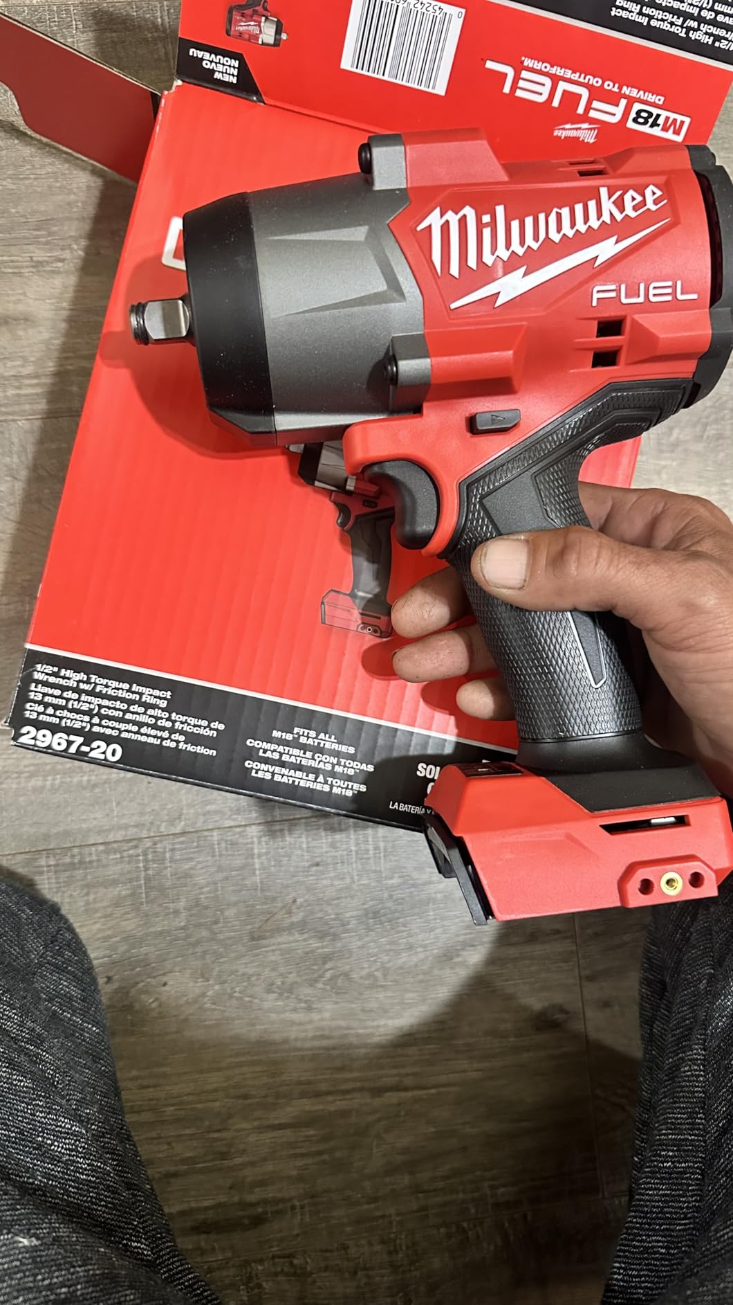 M18 Fuel 1/2 High Torque Impact Wrench with Friction Ring customer photo 2