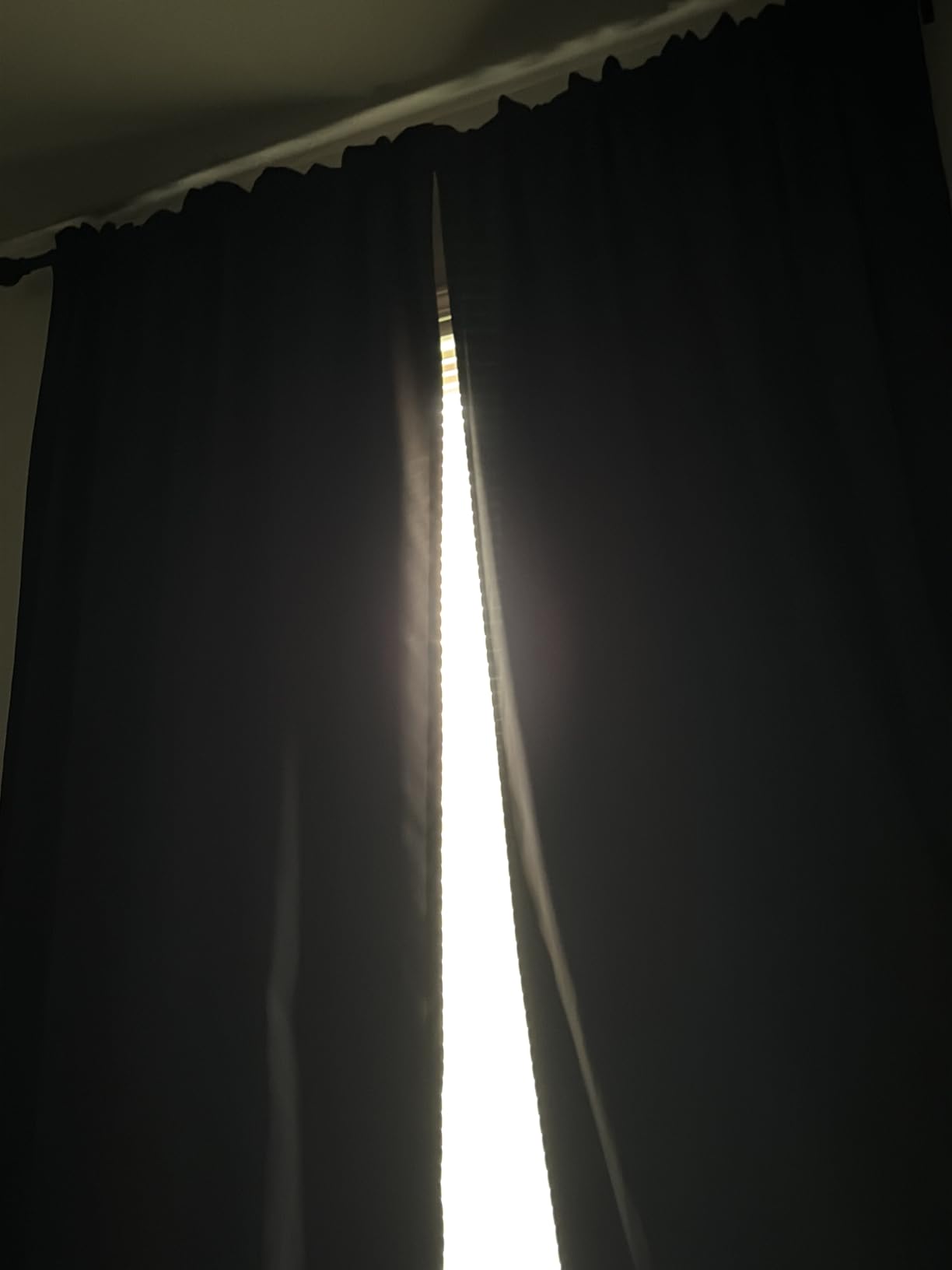 Joydeco Blackout Curtains for Bedroom, Black Out Curtains 84 Inch Long, Black Drapes with Grommets, Noise Reducing Energy Saving Thermal Insulated & Wrinkle-Free Drapes for Living Room, 2 Panels customer photo 1