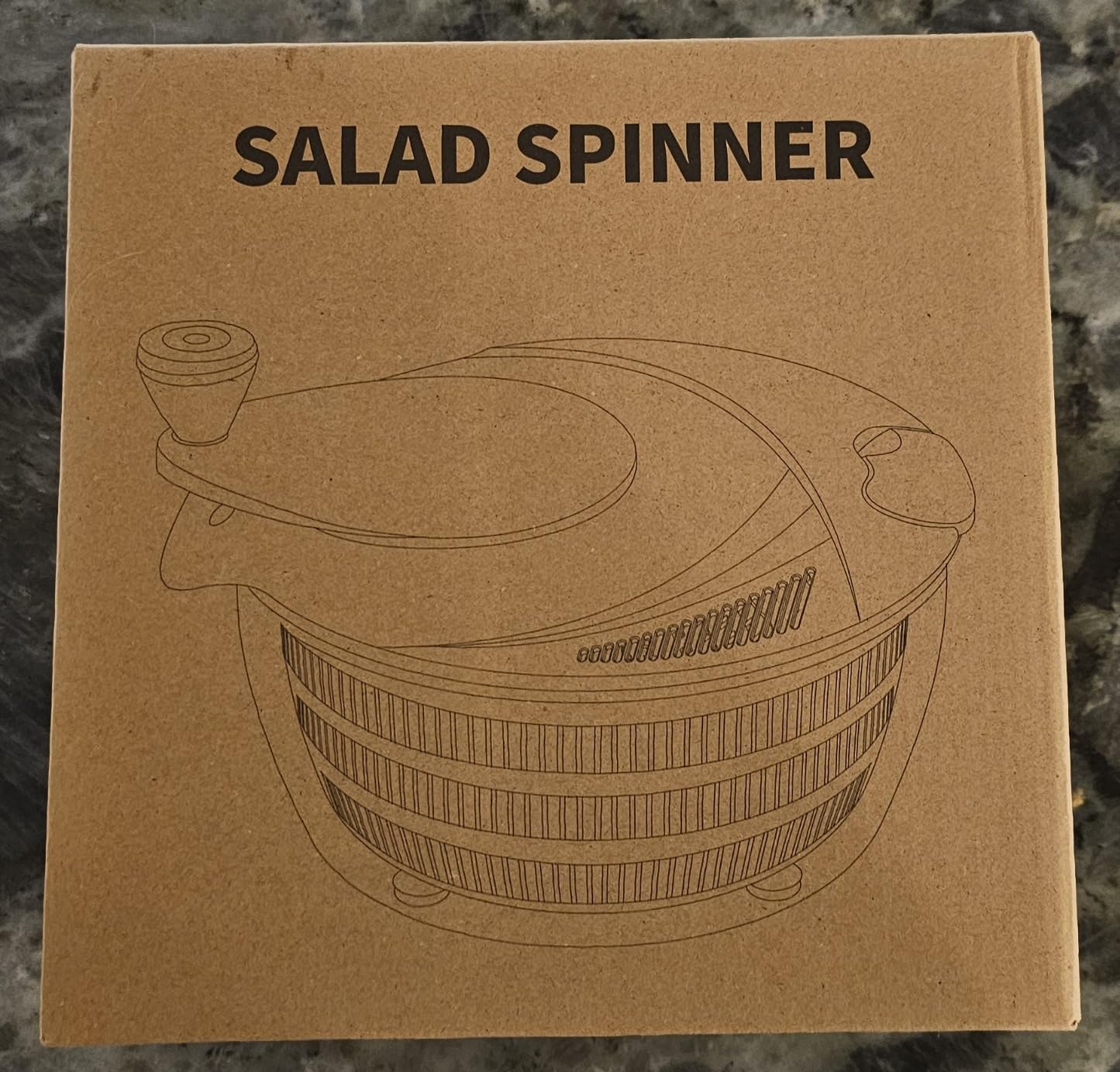 Brigii Salad Spinner, 4.24 Quart Lettuce Spinner, Vegetable Spinner customer photo 2