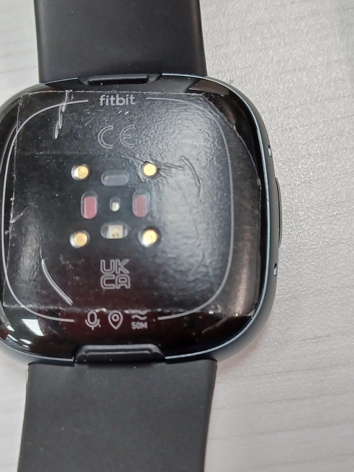 Fitbit Versa 4 Fitness Smartwatch with Daily Readiness, GPS, 24/7 Heart Rate, 40+ Exercise Modes, Sleep Tracking - Black/Graphite (Renewed) customer photo 2