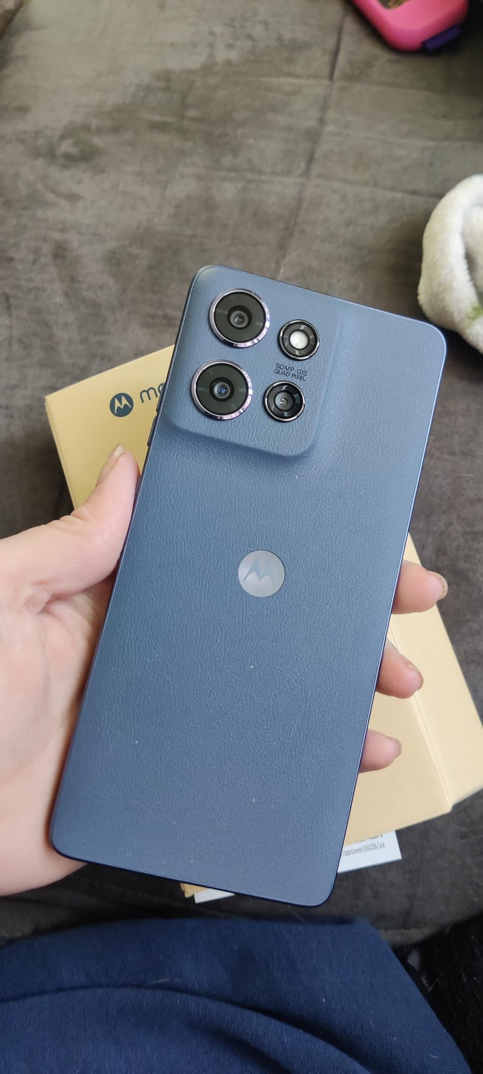 Moto G Power 5G | 2024 | Unlocked | Made for US 8/128GB | 50MP Camera | Midnight Blue customer photo 1