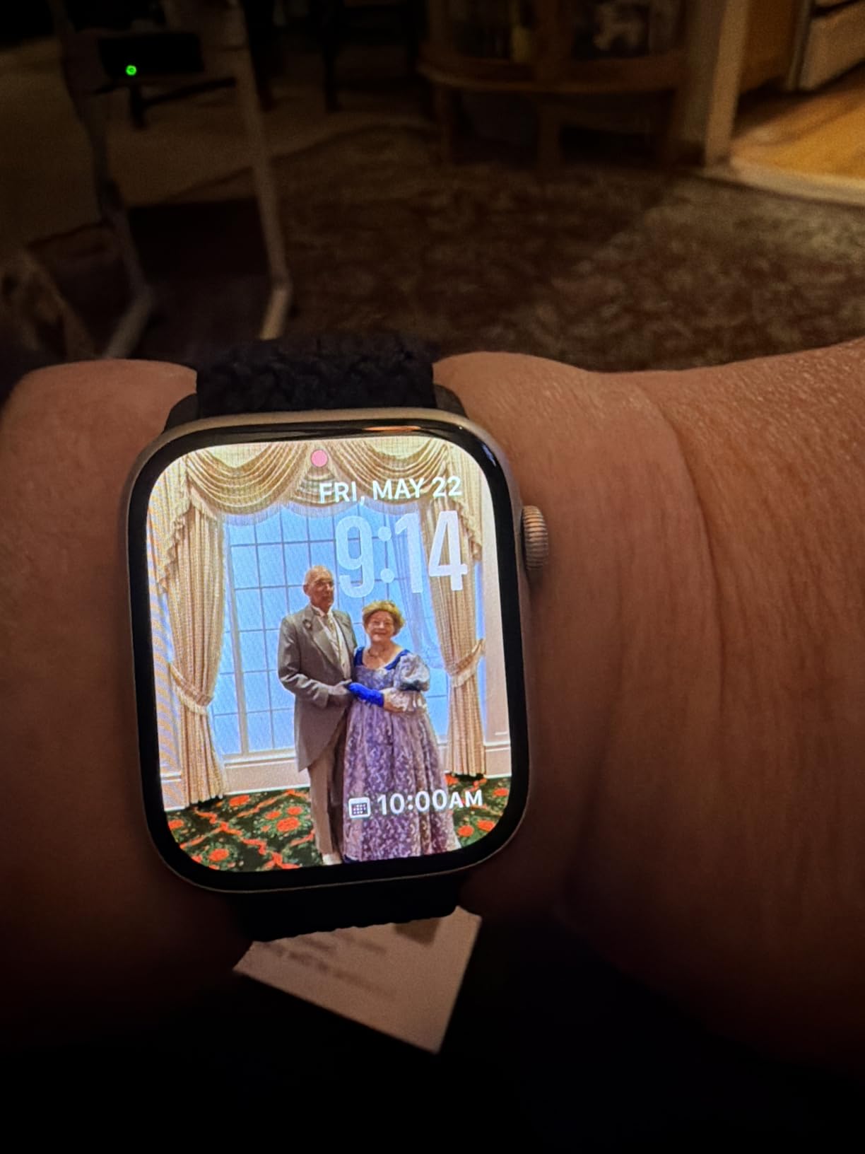 Apple Watch Series 9 (GPS + LTE) 45MM Midnight Aluminum Case Black Sport Band (Renewed) customer photo 1