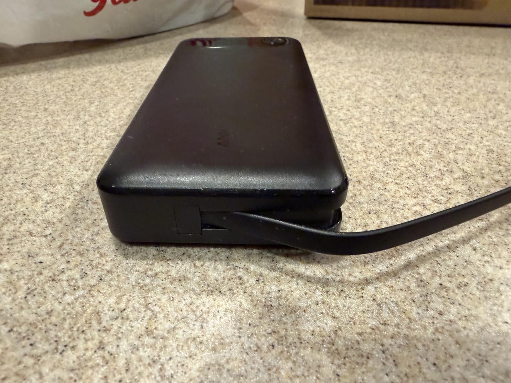 Anker Power Bank, 20,000mAh Travel Essential Portable Charger with Built-in USB-C Cable, 3-Port 87W Max Fast Charging Battery Pack customer photo 1