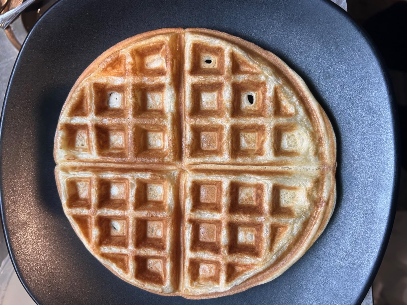 bella Flip-n-Store Waffle Maker with EverGood Ceramic Nonstick Coating, Cool Touch Handle & Cord Wrap, 7