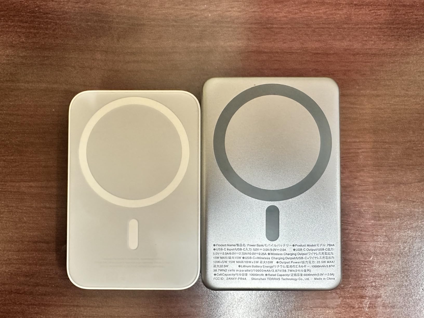 TORRAS MiniMag Power Bank, Ultra-Slim 10,000mAh Magnetic Wireless Portable Charger, 22.5W Fast Charging iPhone Magnetic Battery Pack customer photo 1