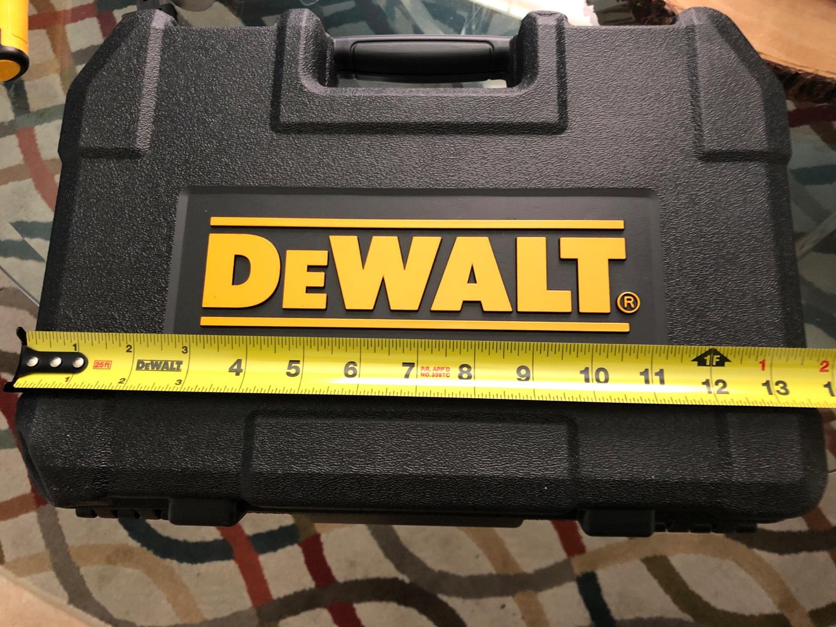 DEWALT Mechanics Tool Set, 84 Piece SAE/Metric Set with Low Profile 72-tooth Ratchet, 1/4 Inch Drive (DWMT45424) customer photo 2