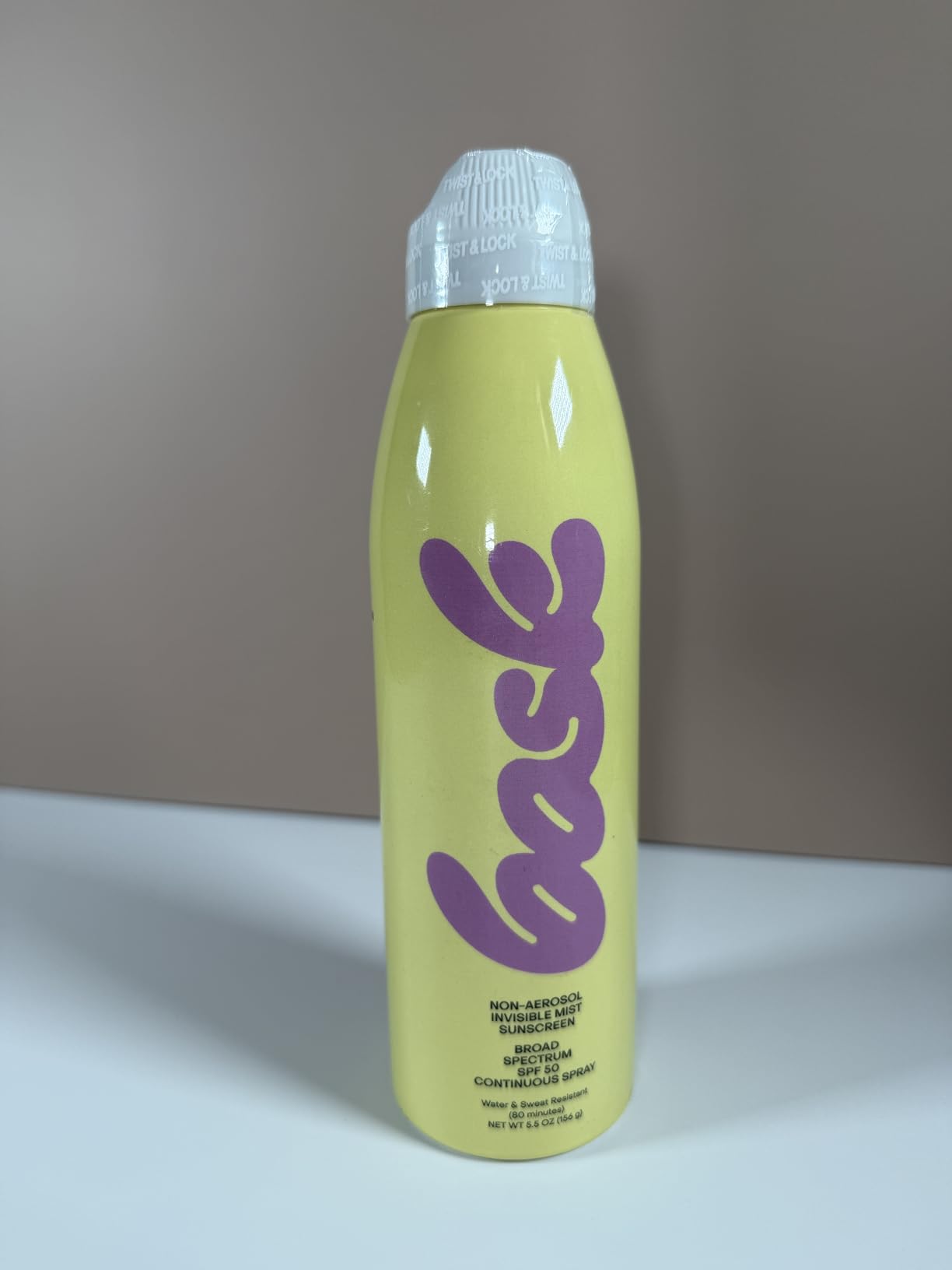 Bask SPF 50 Sunscreen Spray - Non-Aerosol, Broad Spectrum UVA/UVB Protection, Dermatologist Recommended, Moisturizing, Lightweight & Non-Greasy, 5.5 oz customer photo 2
