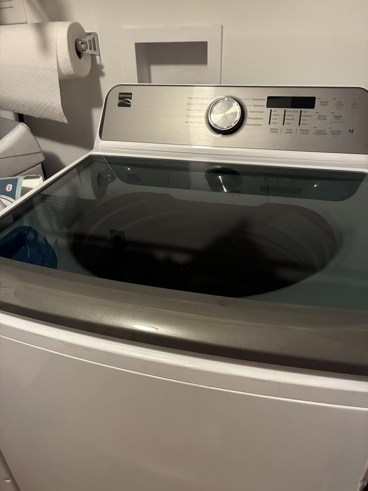 Whirlpool 4.5 cu. ft. Top Load Washer with Triple Action Impeller for Tough Dirt & Stains - Reduce Laundry Time with Accela Wash & Express Wash - LED - White customer photo 1