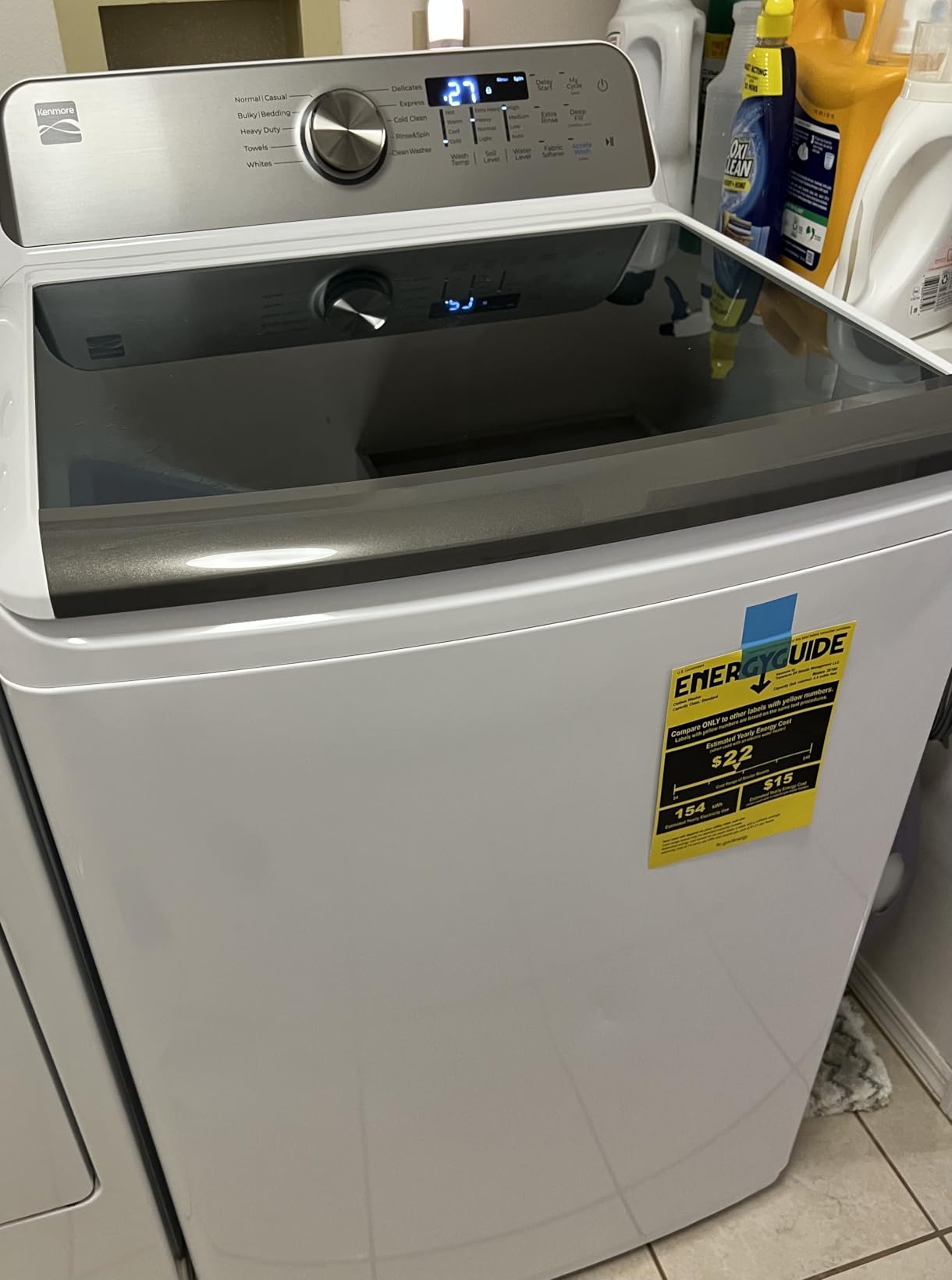 Whirlpool 4.4 cu. ft. Top Load Washer with Triple Action Agitator for Tough Dirt & Stains - Reduce Laundry Time with Accela Wash & Express Wash - LED - White customer photo 1