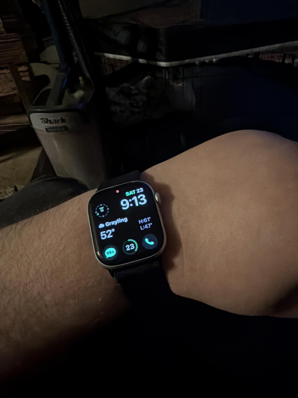 Apple Watch Series 10 [GPS, 46mm] - Rose Gold Aluminum Case with Light Blush Sport Band, M/L (Renewed) customer photo 2