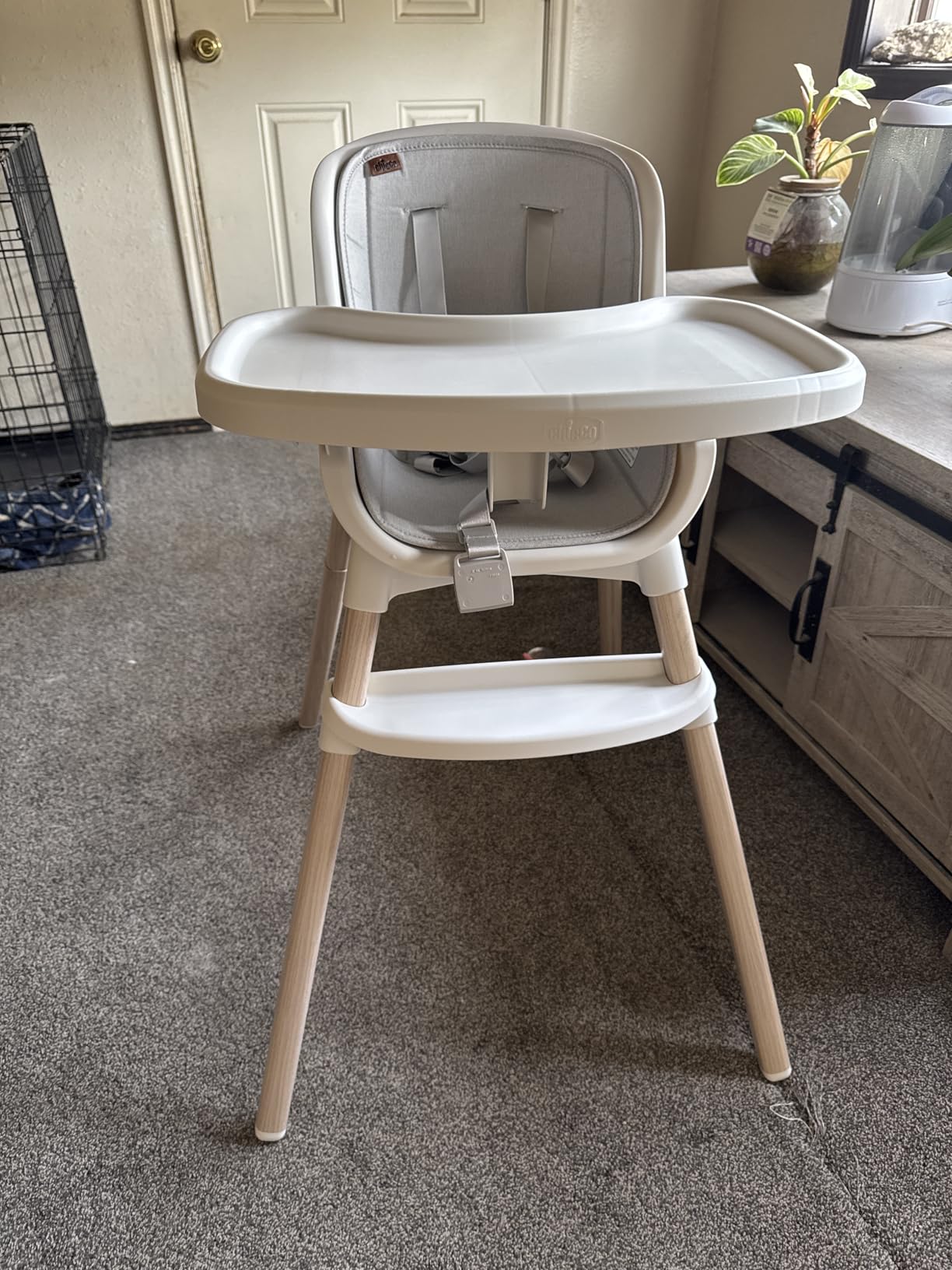 Chicco Zest LE 4-in-1 Folding High Chair, Feeding Chair, Toddler Chair and Youth Stool, Multi-Use Easy Clean High Chair, Chai/Beige customer photo 1