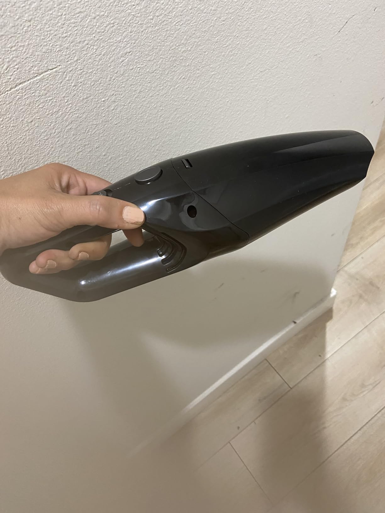 TANYO Handheld Car Vacuum Cordless, Portable Vacuum Cleaner with High Power Suction, Rechargeable Hand Held Vacuum, Mini Handheld for Car Home Office, Pet Hair, Black customer photo 1