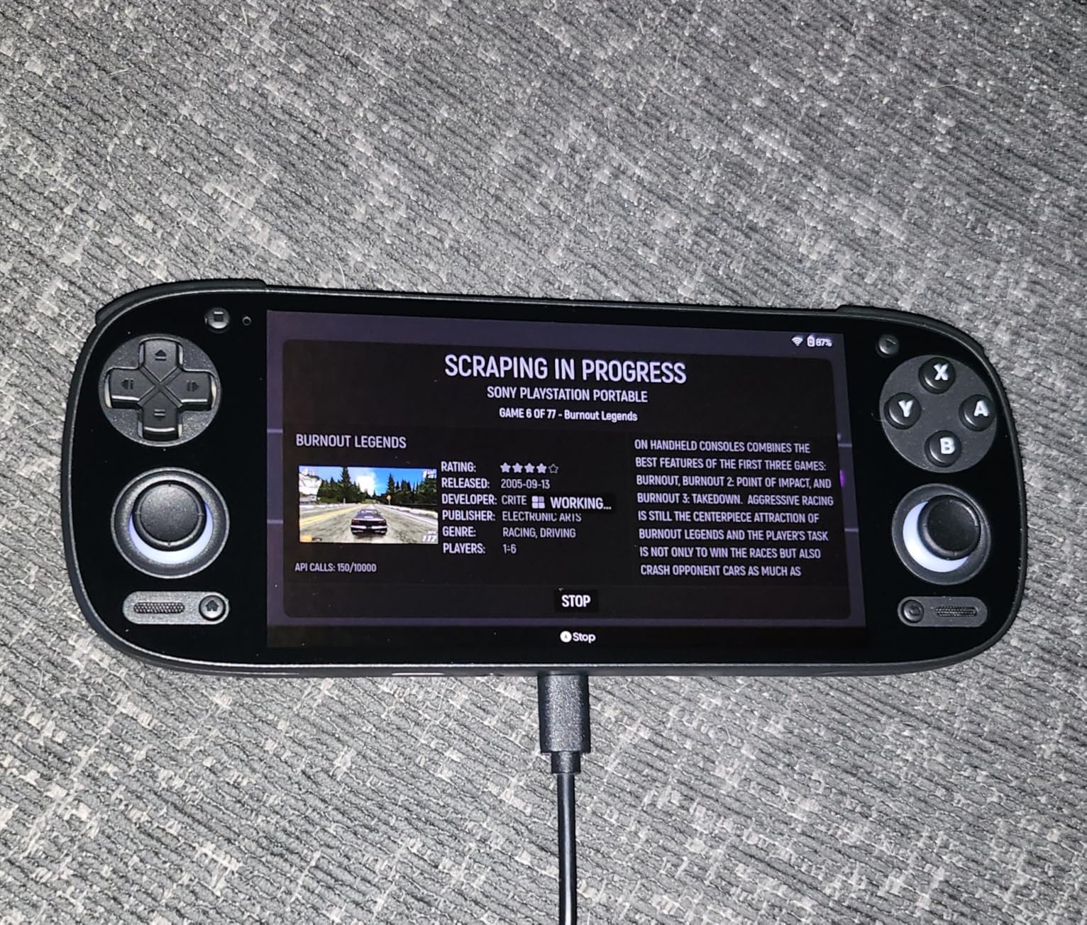 Retroid Pocket 5 Retro Handheld Game Console, 8+128G, 5.5-inch Touchscreen 1080p Portable Android Gaming Handheld with Adreno 650 GPU & WiFi 6/BT5.1, Snapdragon 865 Processor, Android 13 (Black) customer photo 2