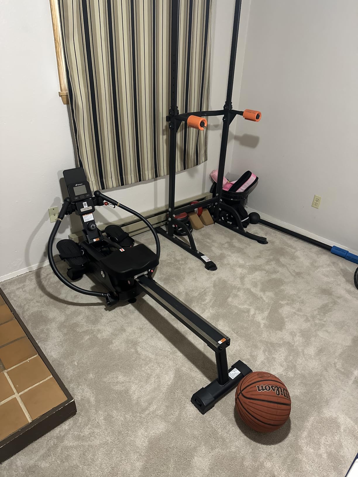 MERACH Sculls Rowing Machines for Home, Magnetic Rowing Machine with 16-Level, Simulate Real Row, Ultra-Quiet Rower customer photo 2