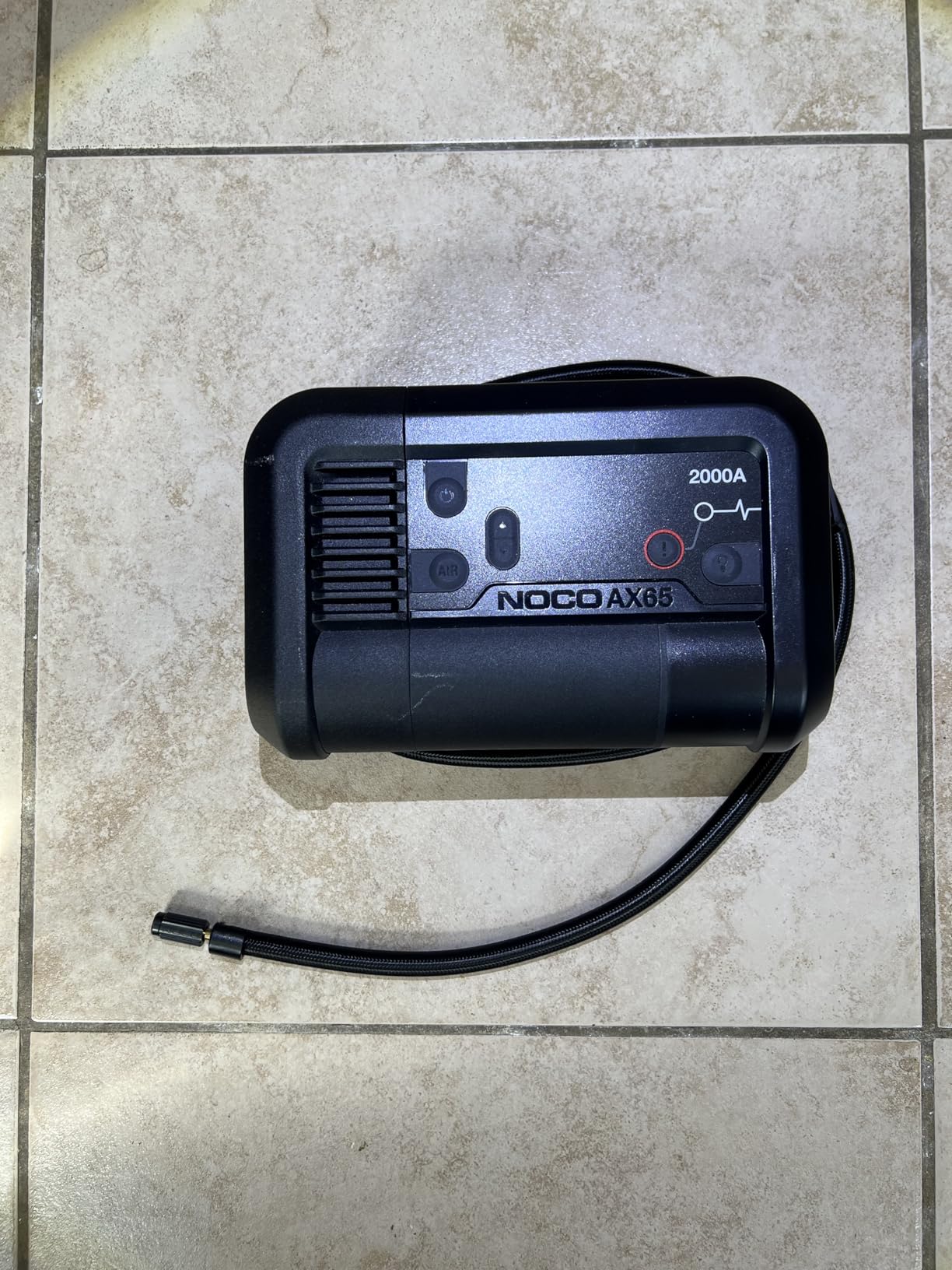 NOCO Boost+Air AX65: 2000A Jump Starter with Air Compressor Tire Inflator - Starts 8.0L Gas & 6.0L Diesel - 67 SLPM Airflow Inflates 0-40 PSI in 2 Minutes customer photo 1