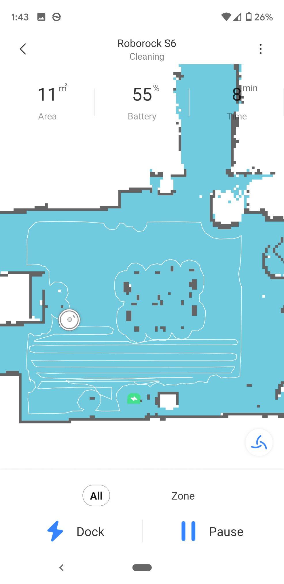 Roborock Q7 L5 Robot Vacuum and Mop Combo, 8,000Pa Suction, Upgraded from Q5 Pro, Dual Anti-Tangle System, LiDAR Navigation, Multi-Level Mapping, Self-Charging Robotic Vacuum Cleaner, Black customer photo 1