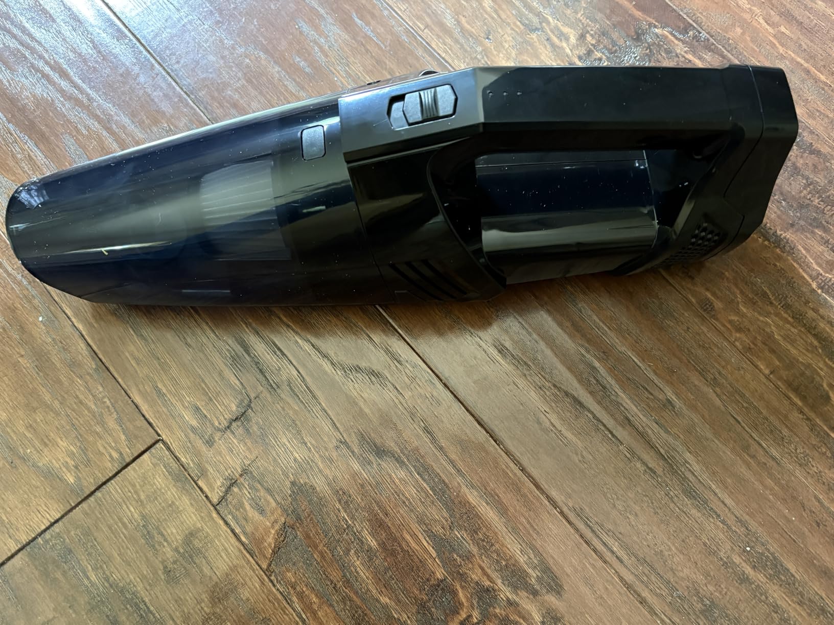 Blestan Handheld Vacuum Cordless Portable Car Vacuum with LED Light, High Power Suction, 3 in 1, Lightweight Rechargeable Hand Vacuum, Hand Held Vacuum Cleaner for Car Home Office, Pet Hair, Black customer photo 1