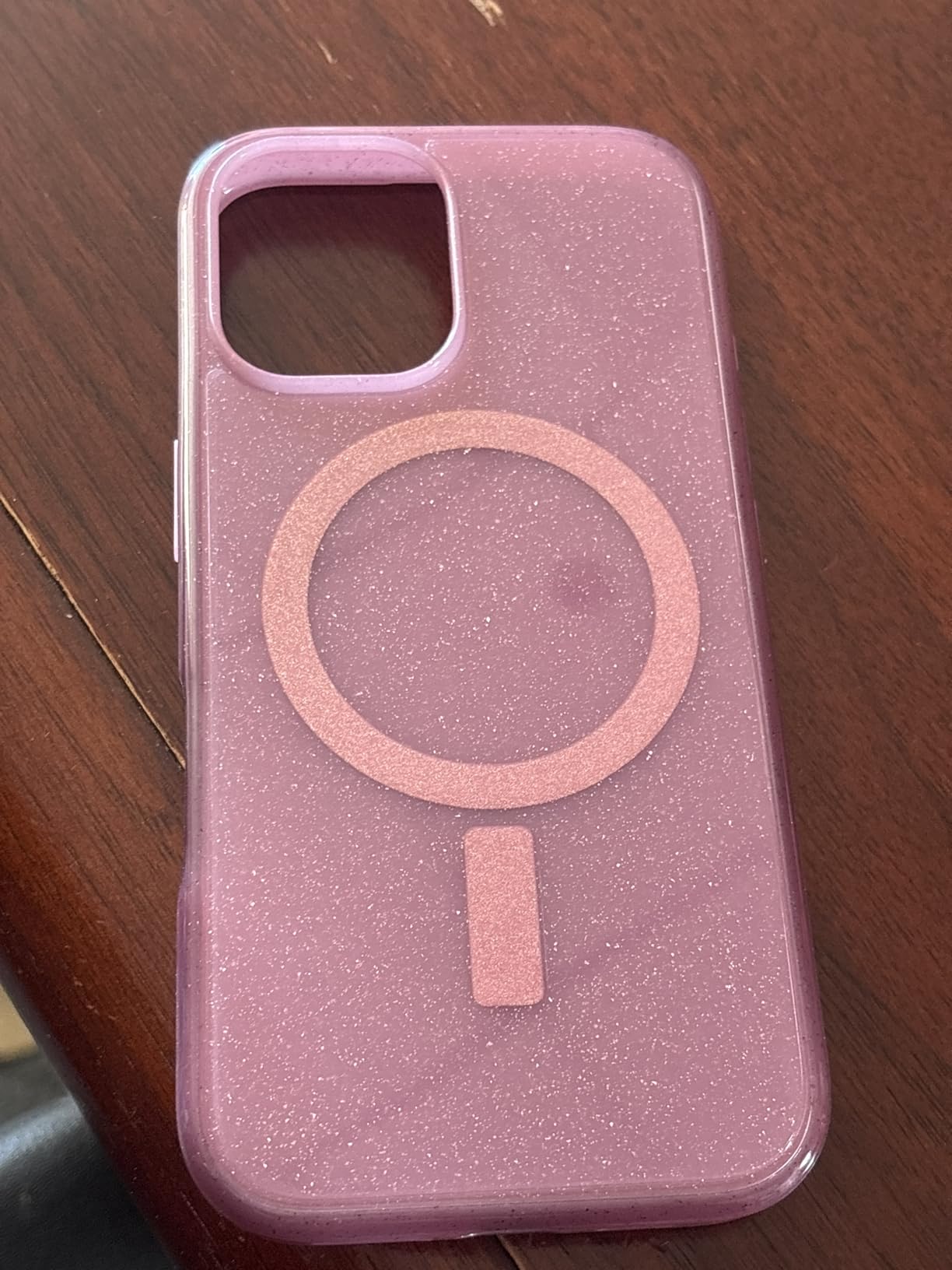 OtterBox iPhone 16 - Symmetry MagSafe Case - Ultra-Slim - Raised Edges Protect Camera & Screen - Non-Retail Packaging - Clear customer photo 1