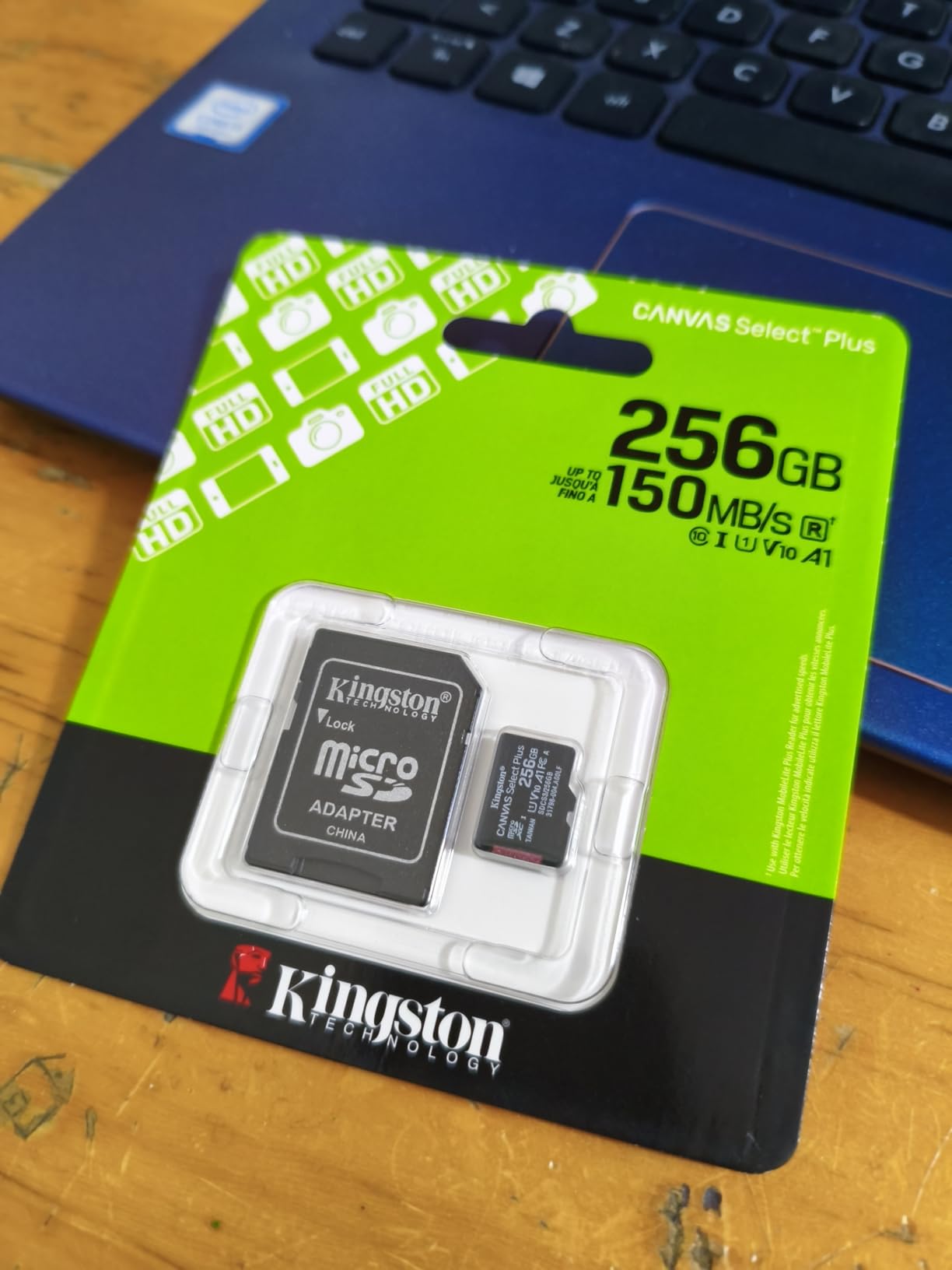 Kingston Canvas Select Plus 256GB microSD Card - Up to 150MB/s, Class 10, UHS-I, U1, V10, A1 (SDCS3/256GB) customer photo 1