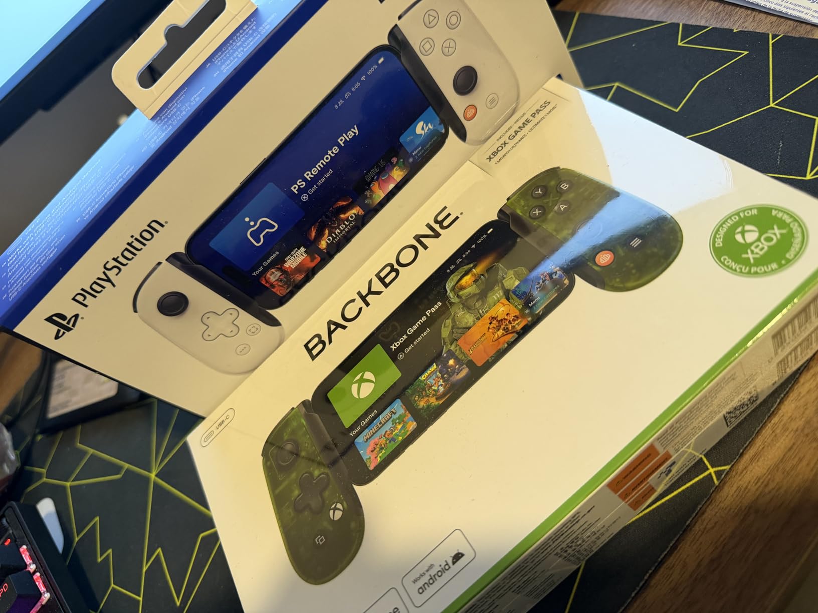 Backbone One Mobile Gaming Controller Xbox Edition - USB-C Phone Controller for iPhone 15/16/17 & Android, Play with Xbox Game Pass Ultimate (1-Month Access Included), Stream from Console or PC & More customer photo 1