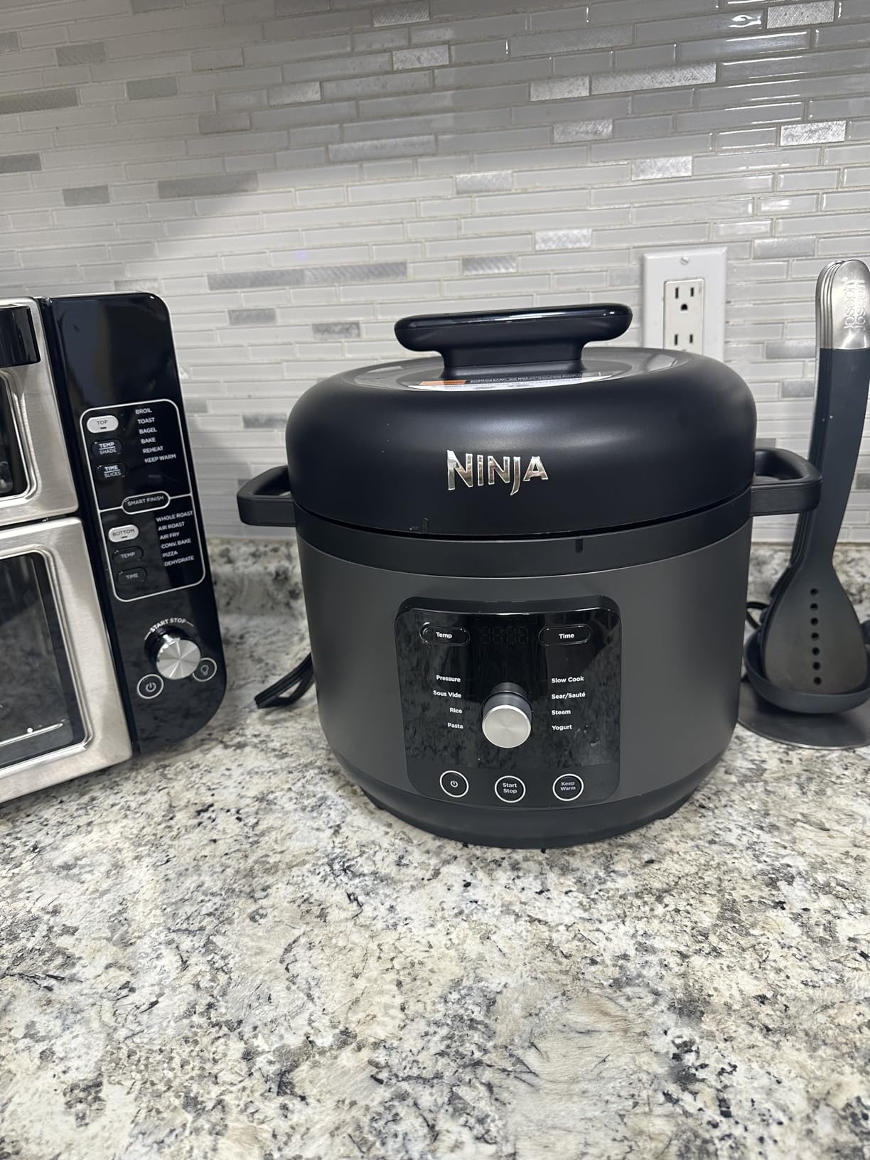 Ninja HyperHeat 9-in-1 Electric Pressure Cooker | 6.5 Qt Multi Cooker with Sear/Sauté, Slow Cooker, Rice Cooker, Sous Vide | 1200W | Fast Cooking, PFAS-Free Pot | Blue Macaron | PC201 customer photo 2