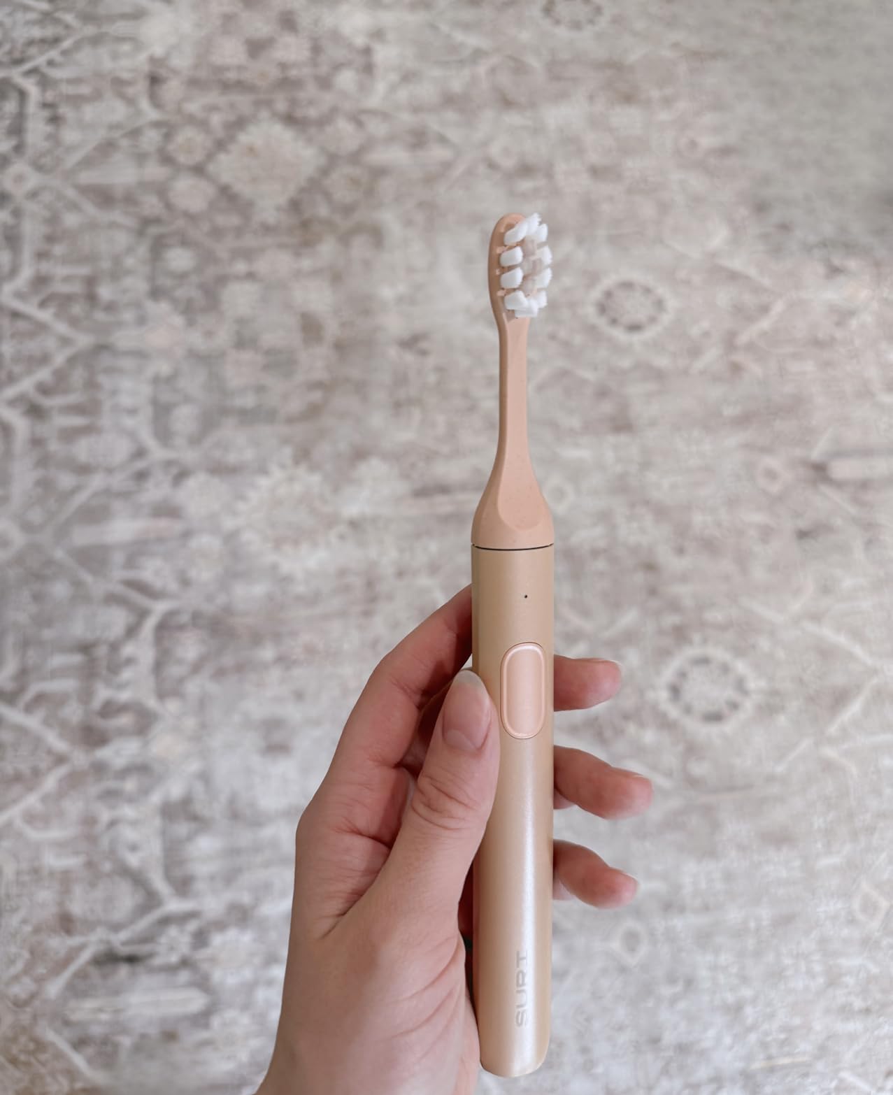 Suri 2.0 New Sonic Electric Toothbrush with Pressure Sensor, 1 Month+ Battery, Electric Toothbrush for Adults, Travel Toothbrush, Blue customer photo 1