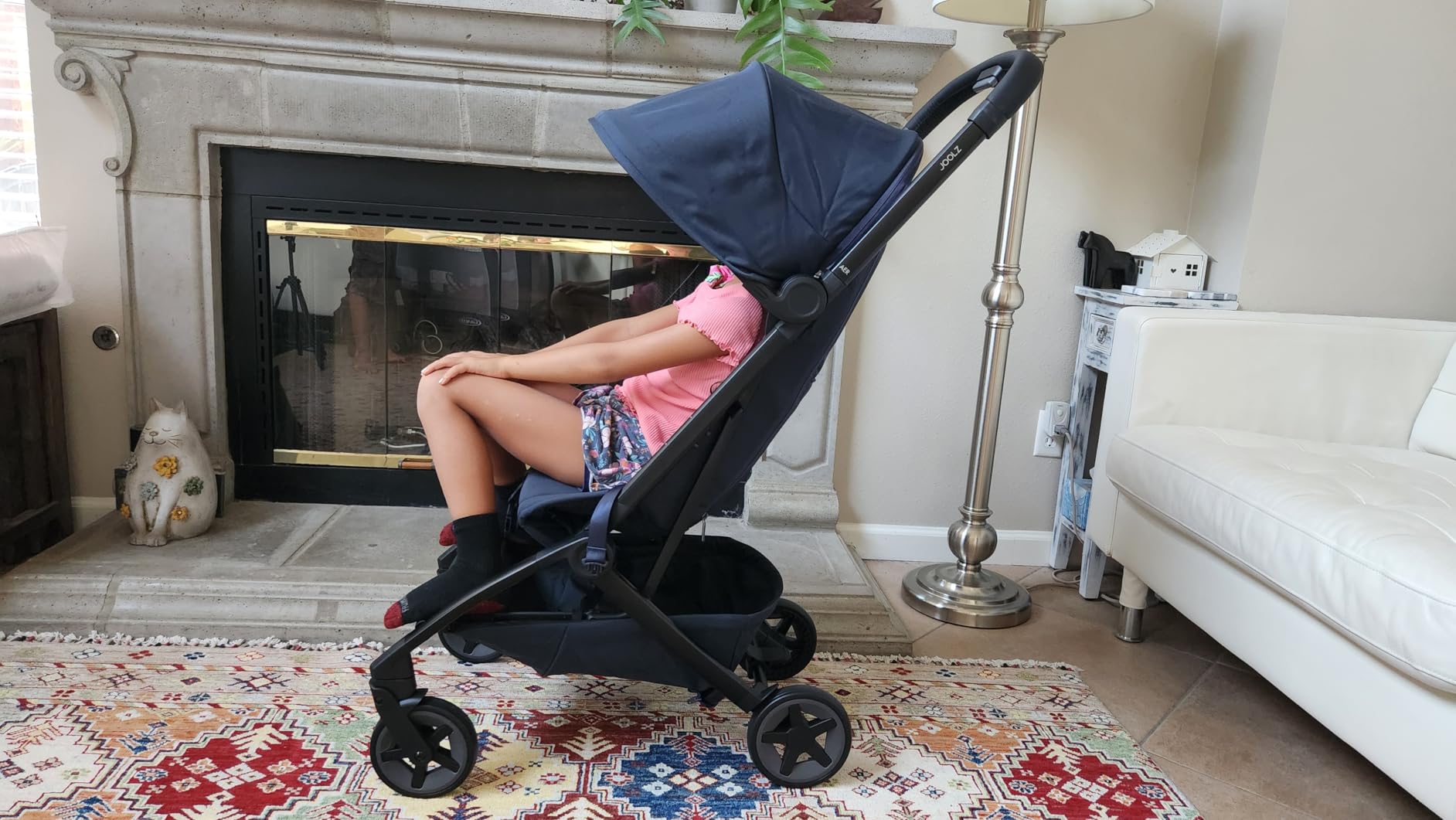 Joolz Aer2 Lightweight Travel Stroller for Baby & Toddler - One-Hand Fold, Compact Carry-On Airplane Approved, Reclining Seat, UPF 50+ Canopy customer photo 2