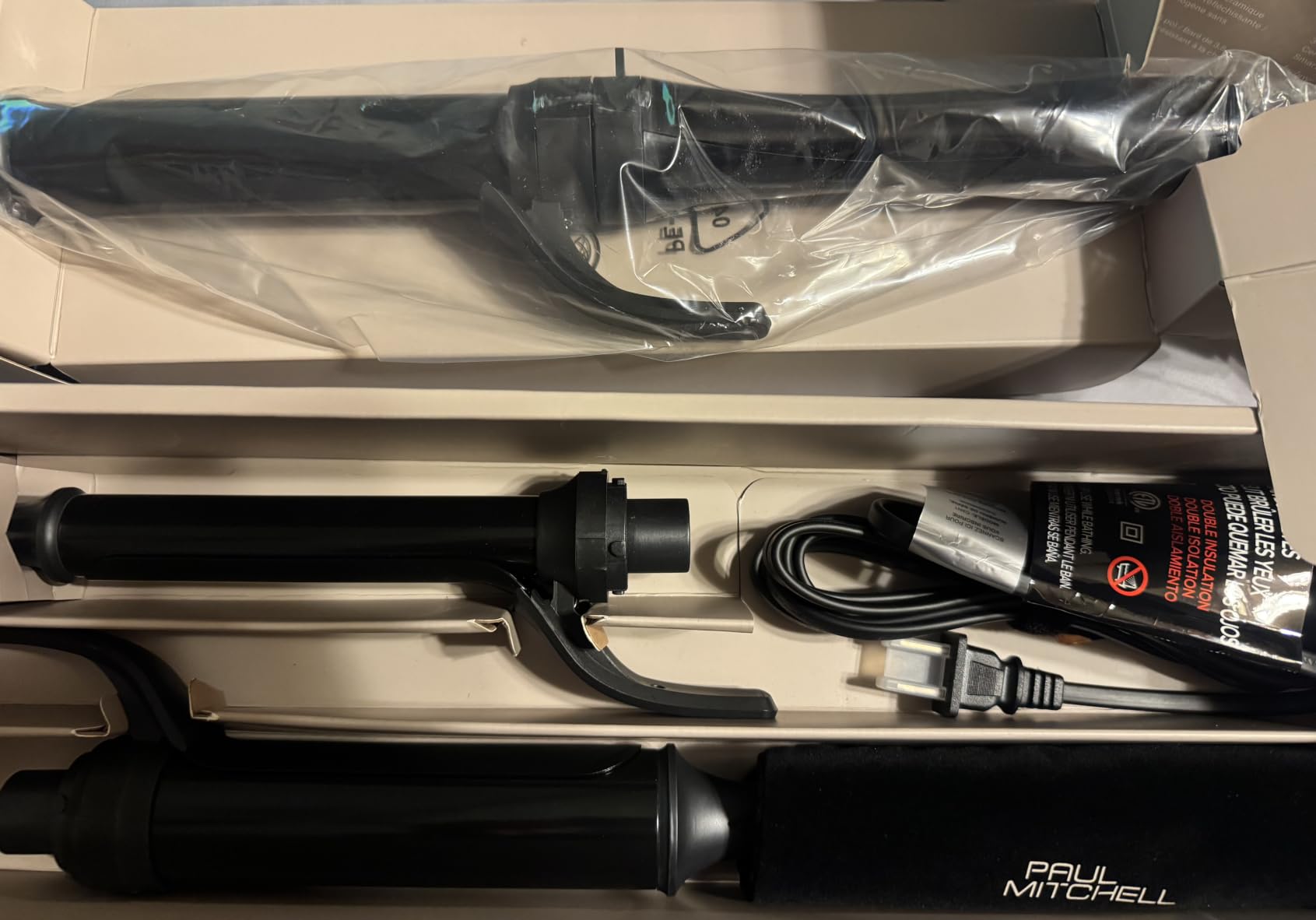 Paul Mitchell Clipped 3-in-1 Ceramic Interchangeable Curling Iron, 3 Clip Barrels for Multiple Hairstyles customer photo 2