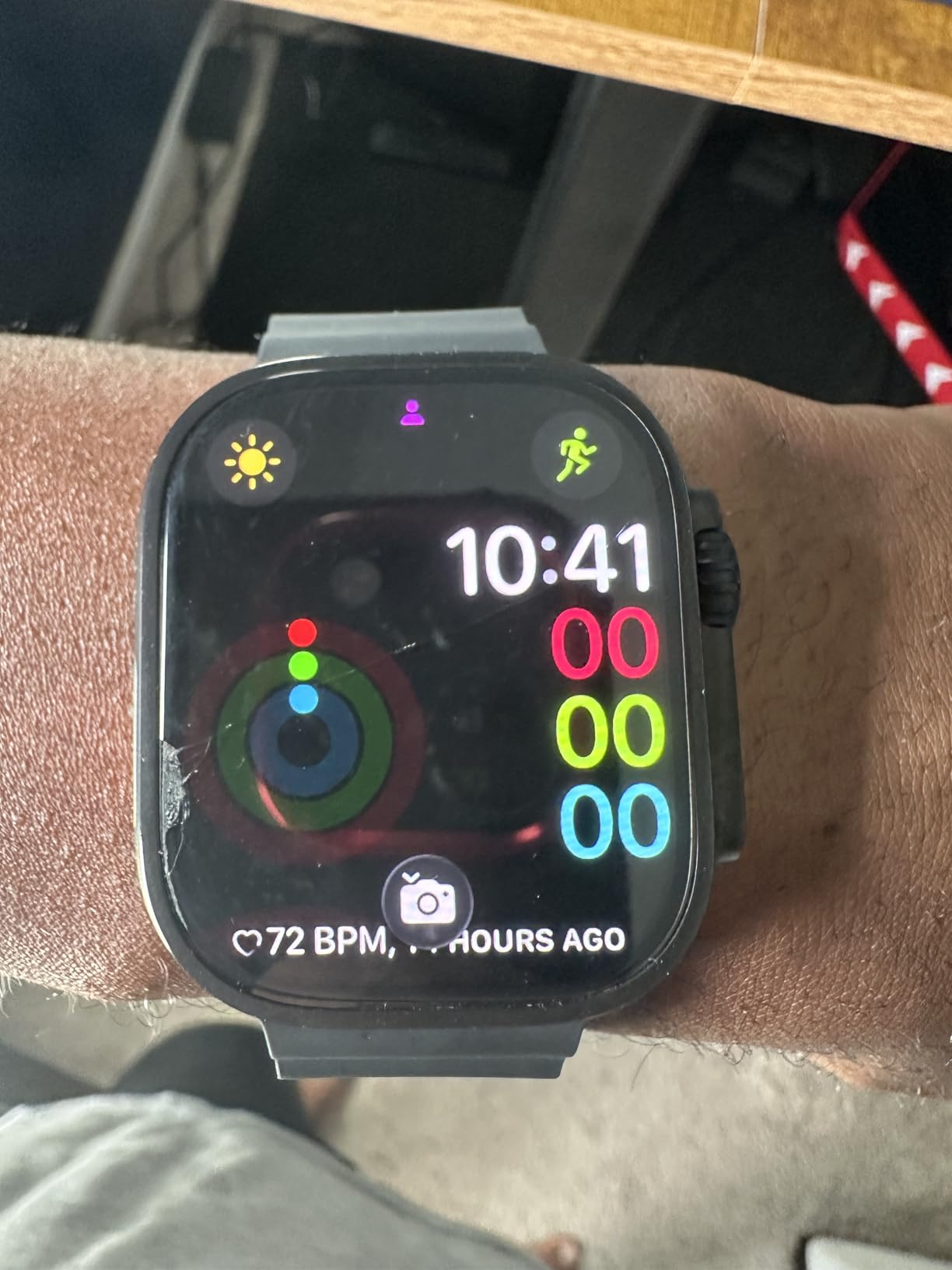 Watch Ultra 3 [GPS + Cellular 49mm] Running & Multisport Smartwatch w/Rugged Titanium Case w/Black Ocean Band. Satellite Communications, Advanced Health & Fitness Tracking customer photo 2