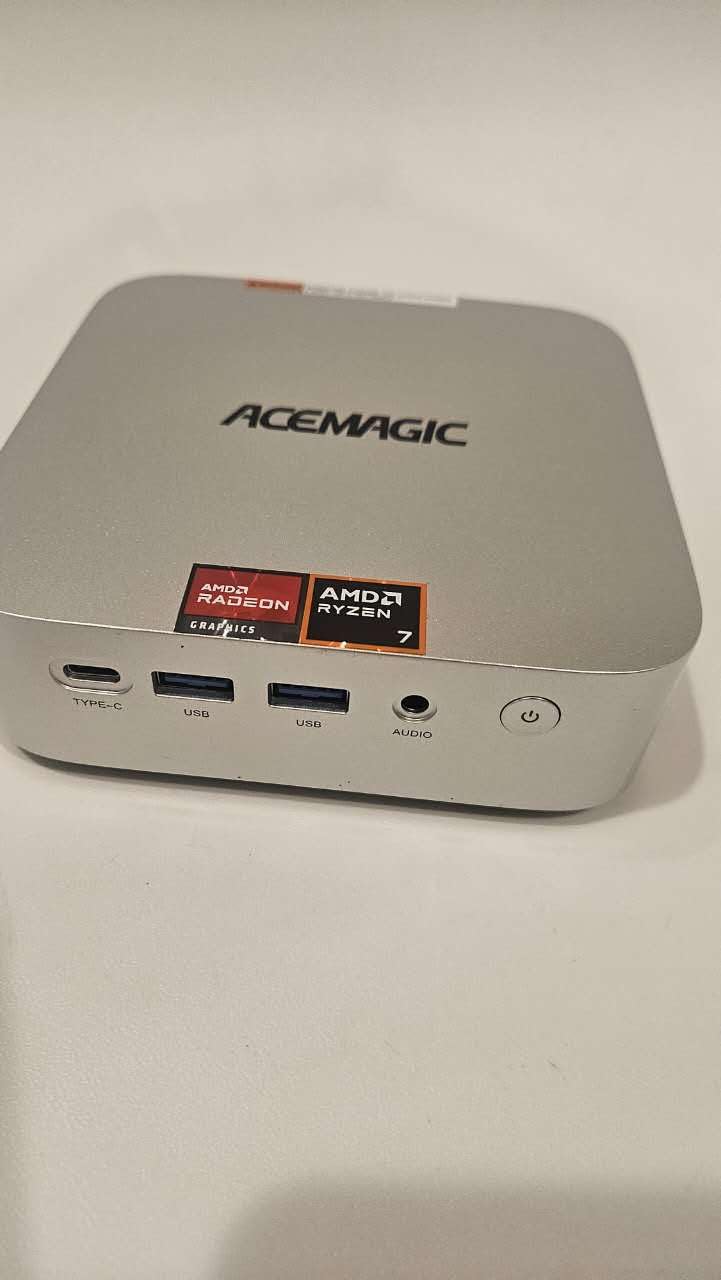ACEMAGICIAN M1 Mini PC AMD Ryzen 7 7735HS 24GB LPDDR5 512GB PCIe SSD Mini Computers(8C/16T, up to 4.75GHz), Windows 11 Pro Radeon 680M 4K Triple Display Desktop Computer 3.2Type-C/LAN 2.5G/BT5.2/WiFi6 customer photo 1