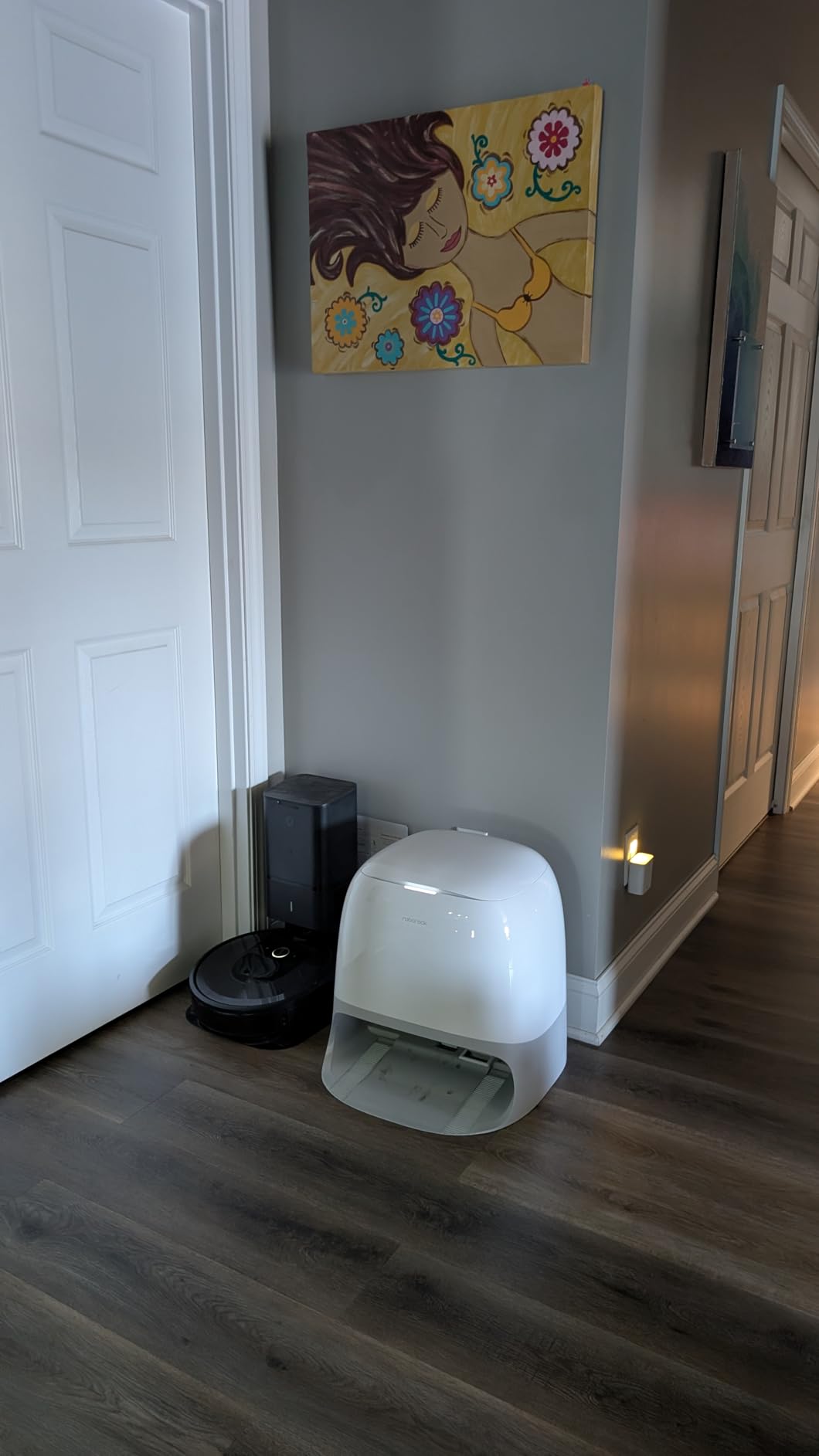 Roborock Qrevo Curv 2 Flow Robot Vacuum and Mop, SpiraFlow Real-Time Self-Cleaning Roller Mop, 20,000 Pa, Dual Zero-Tangle System, AI Obstacle Avoidance, Heat-Washes & Dries Mop, Carpet Protection customer photo 1
